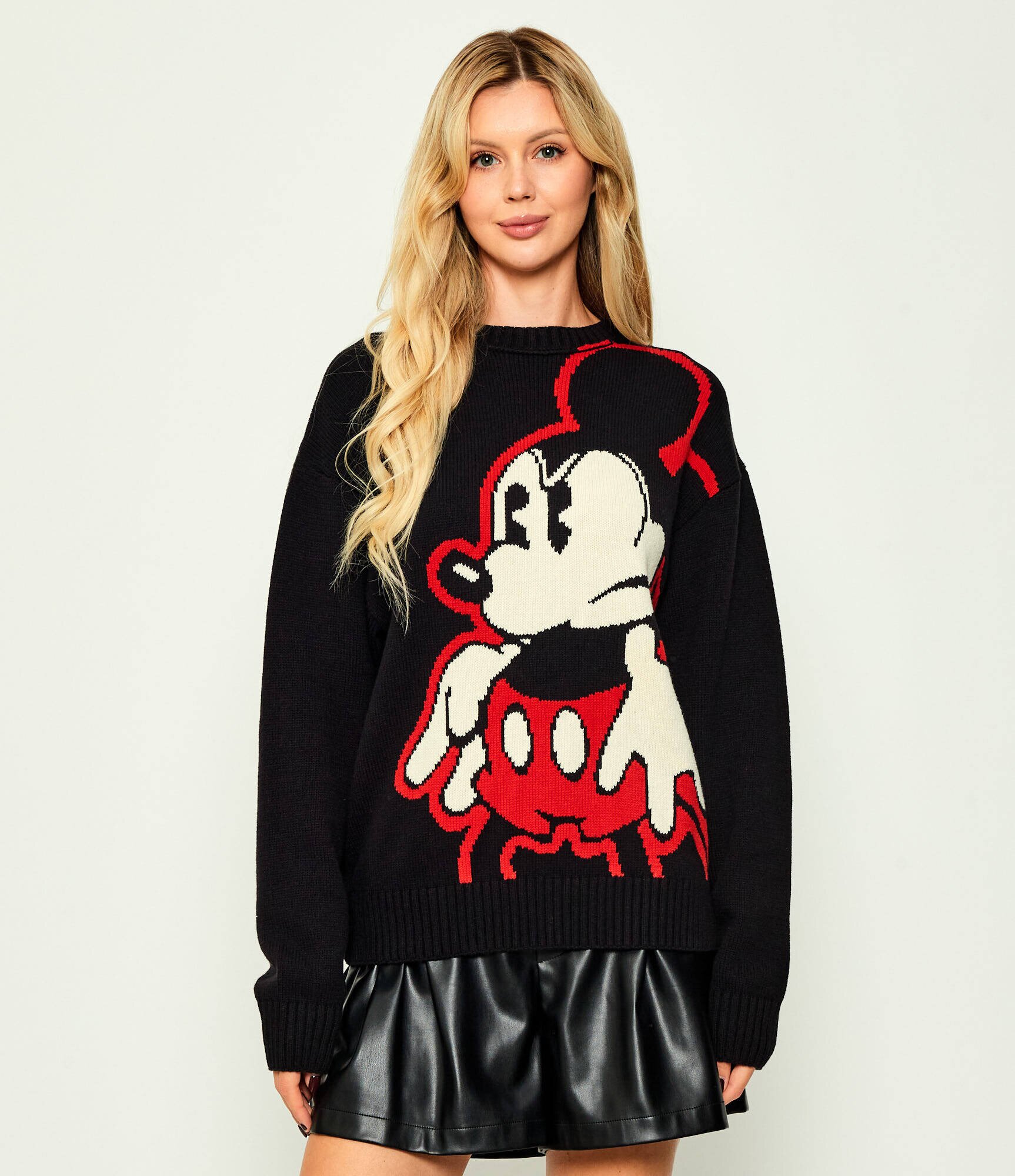 Desigual Pulover Swindon Mickey | x Disney | Relaxed fit