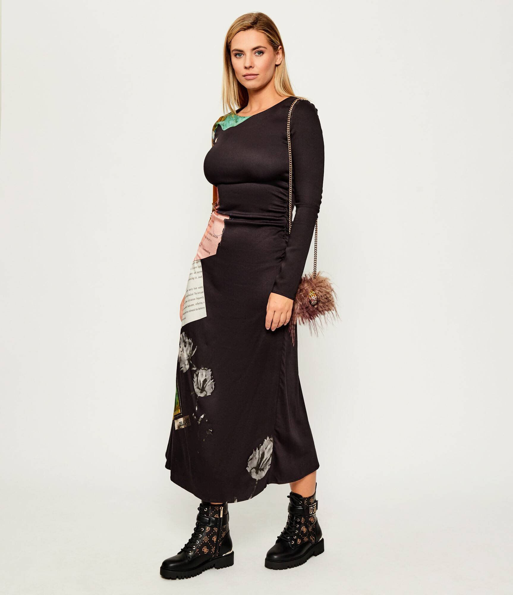 Desigual Rochie VEST_PATCH_FIONA