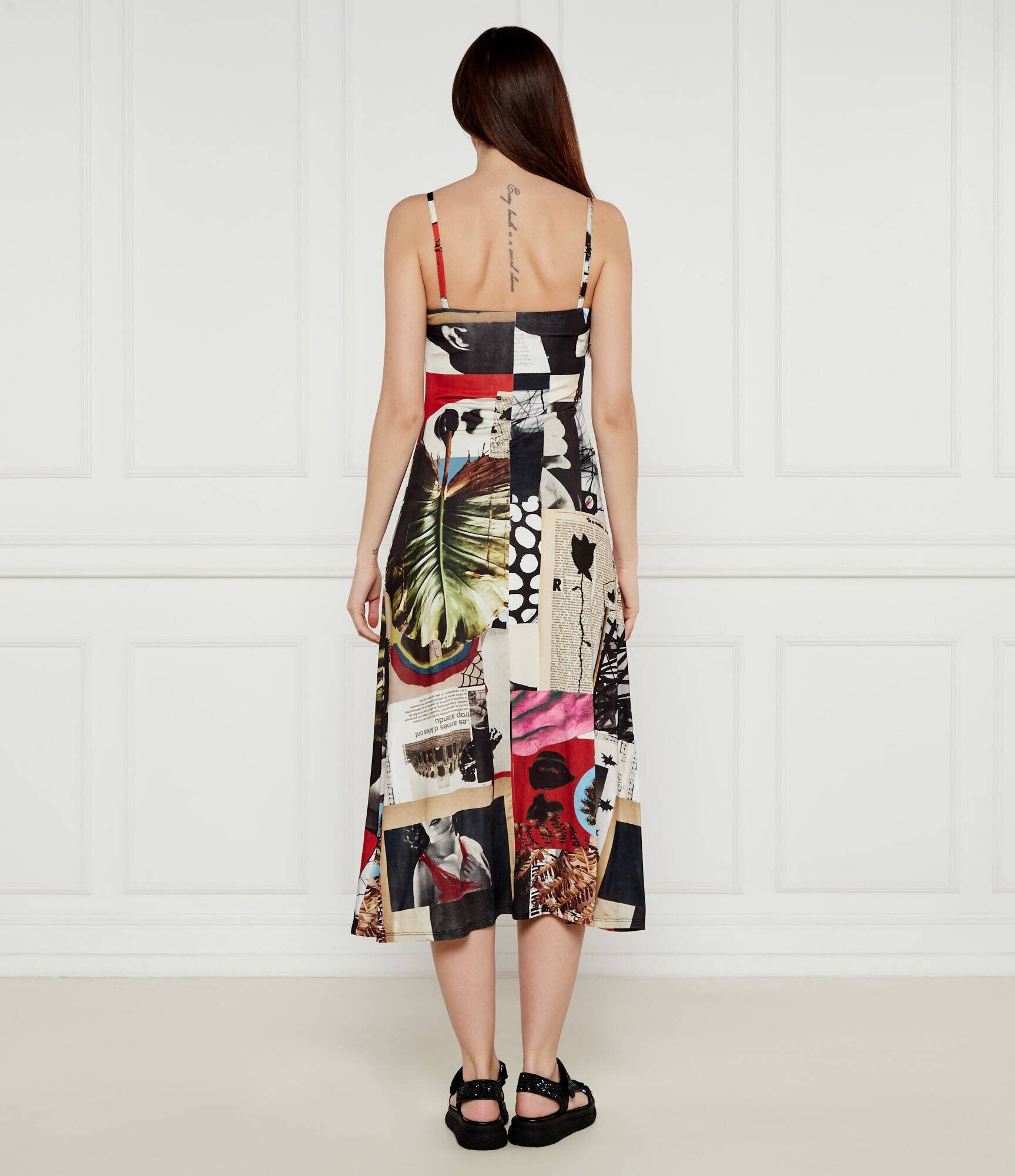Desigual Rochie x M. Christian Lacroix NEWSPAPER