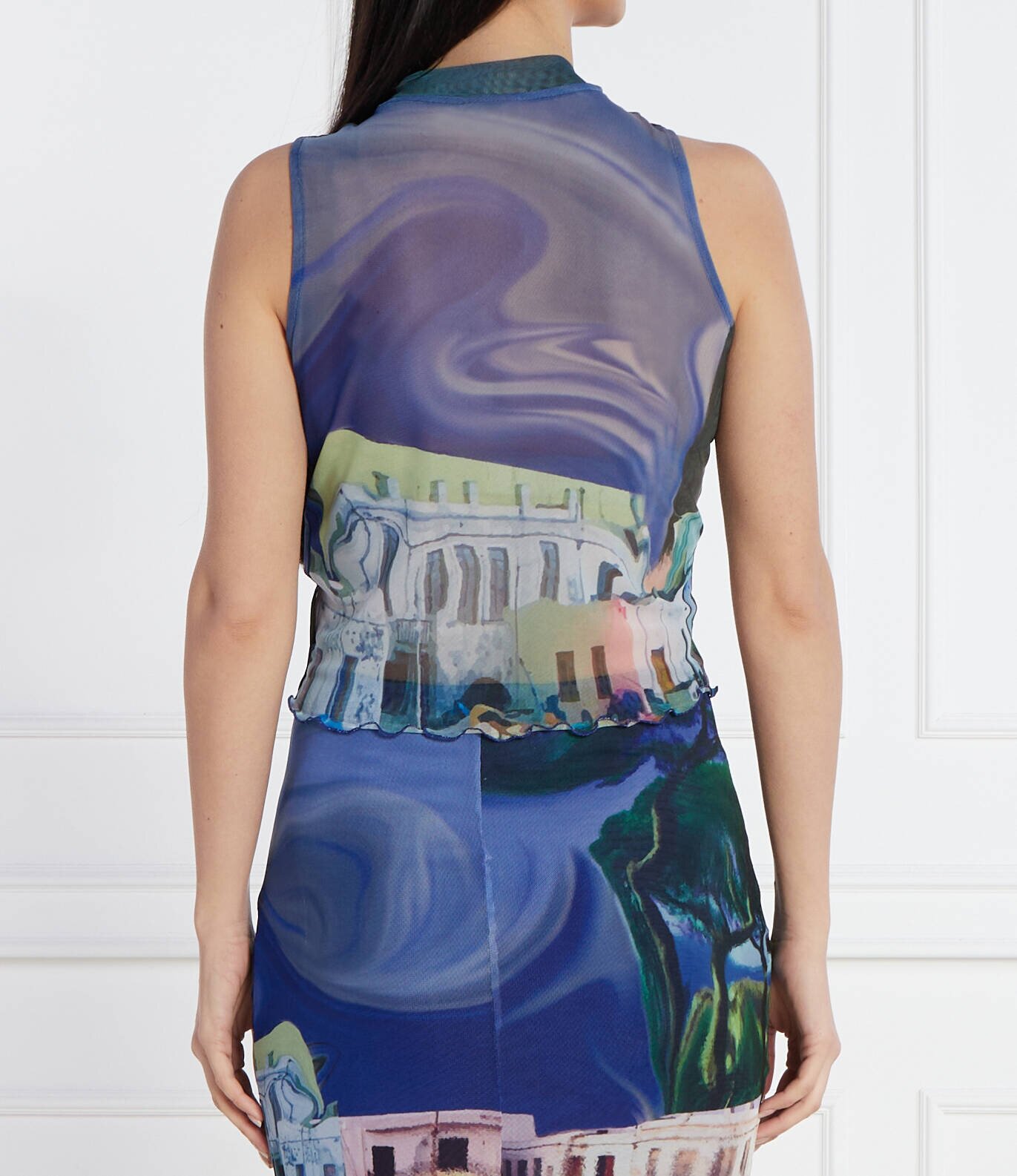 Desigual Top x Monsieur Christian Lacroix | Slim Fit | stretch