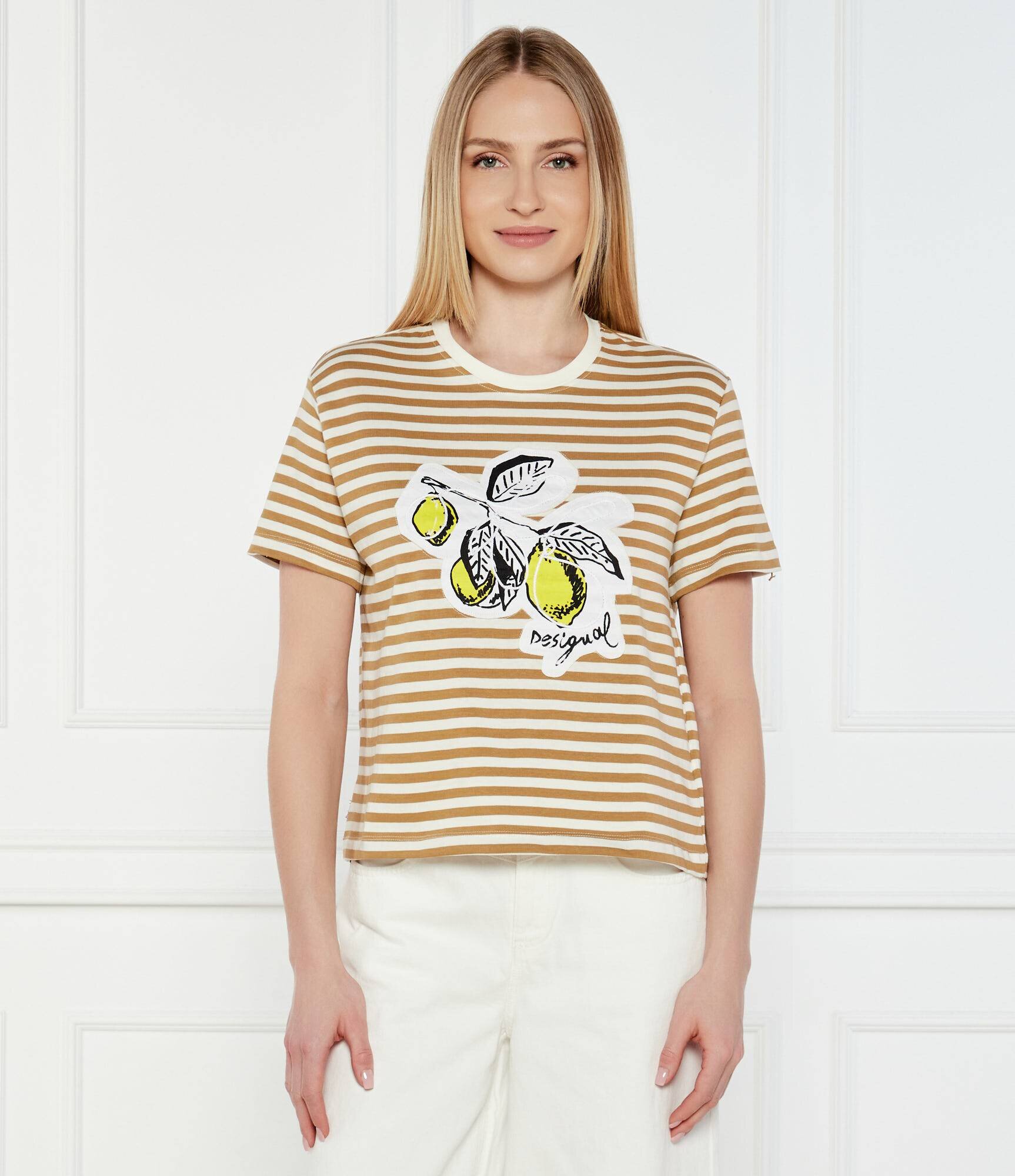 Desigual Tricou Lemon | regular fit