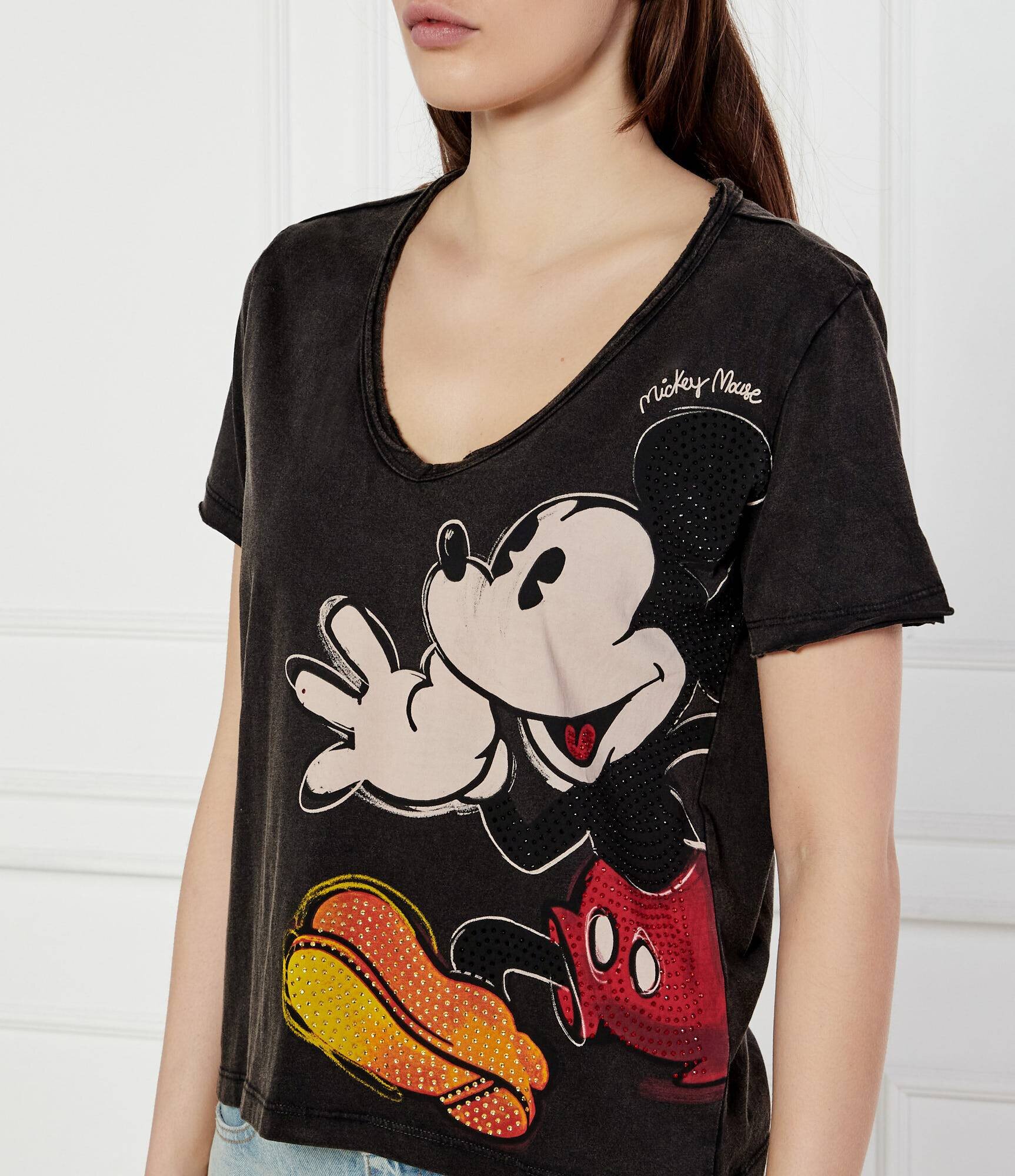 Desigual Tricou MICKEY MOUSE JOKER | X DISNEY | Regular Fit