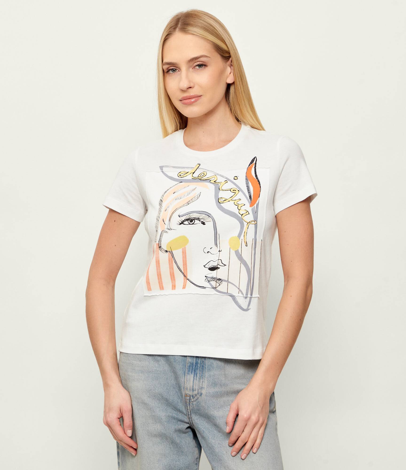 Desigual Tricou VILMA | regular fit