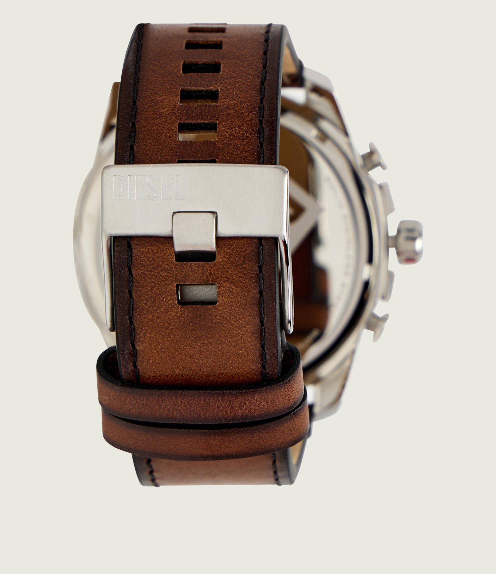 Diesel Ceas Mega Chief DZ4657 cu adaos de piele