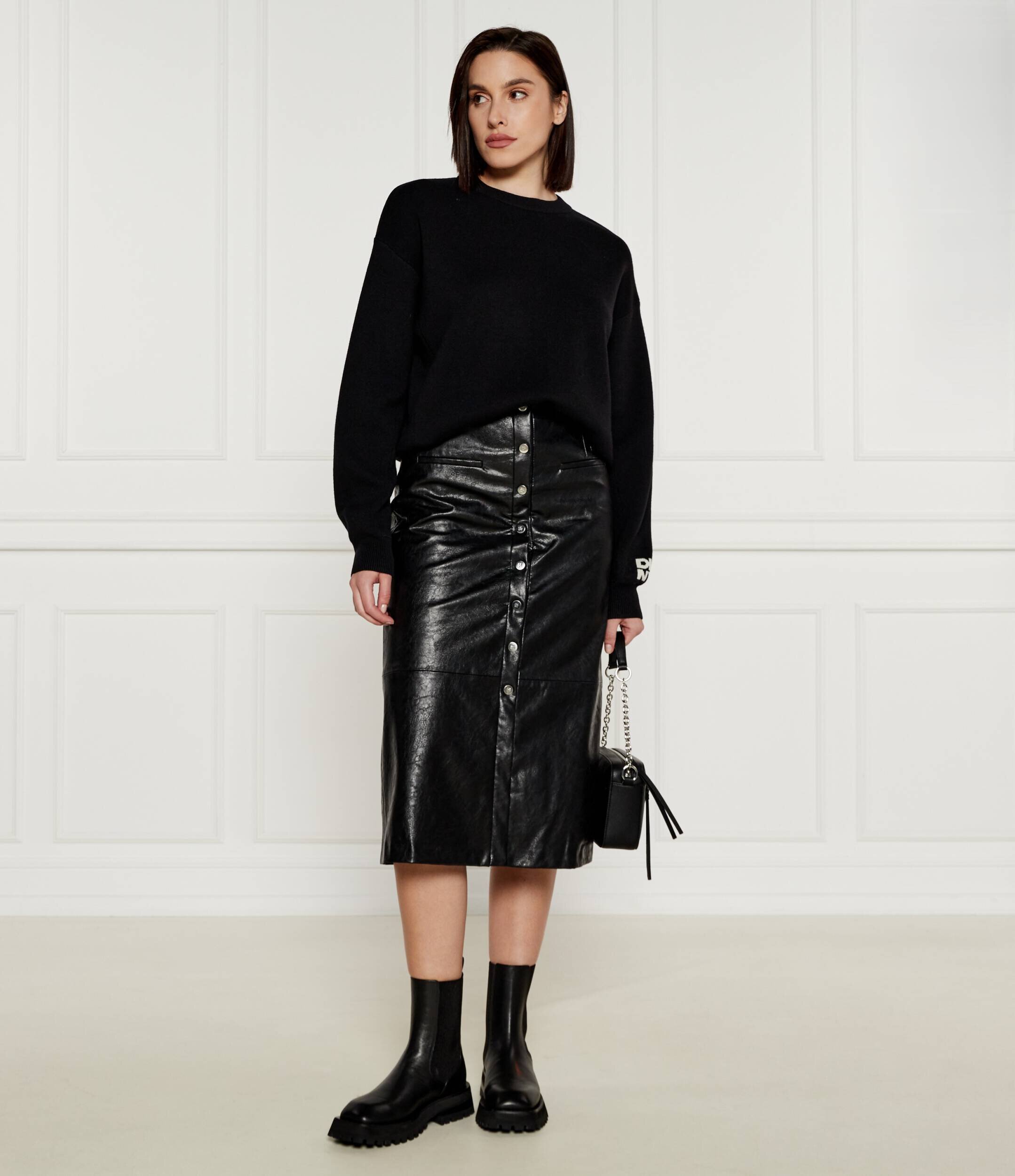 DKNY De lână pulover | Loose fit