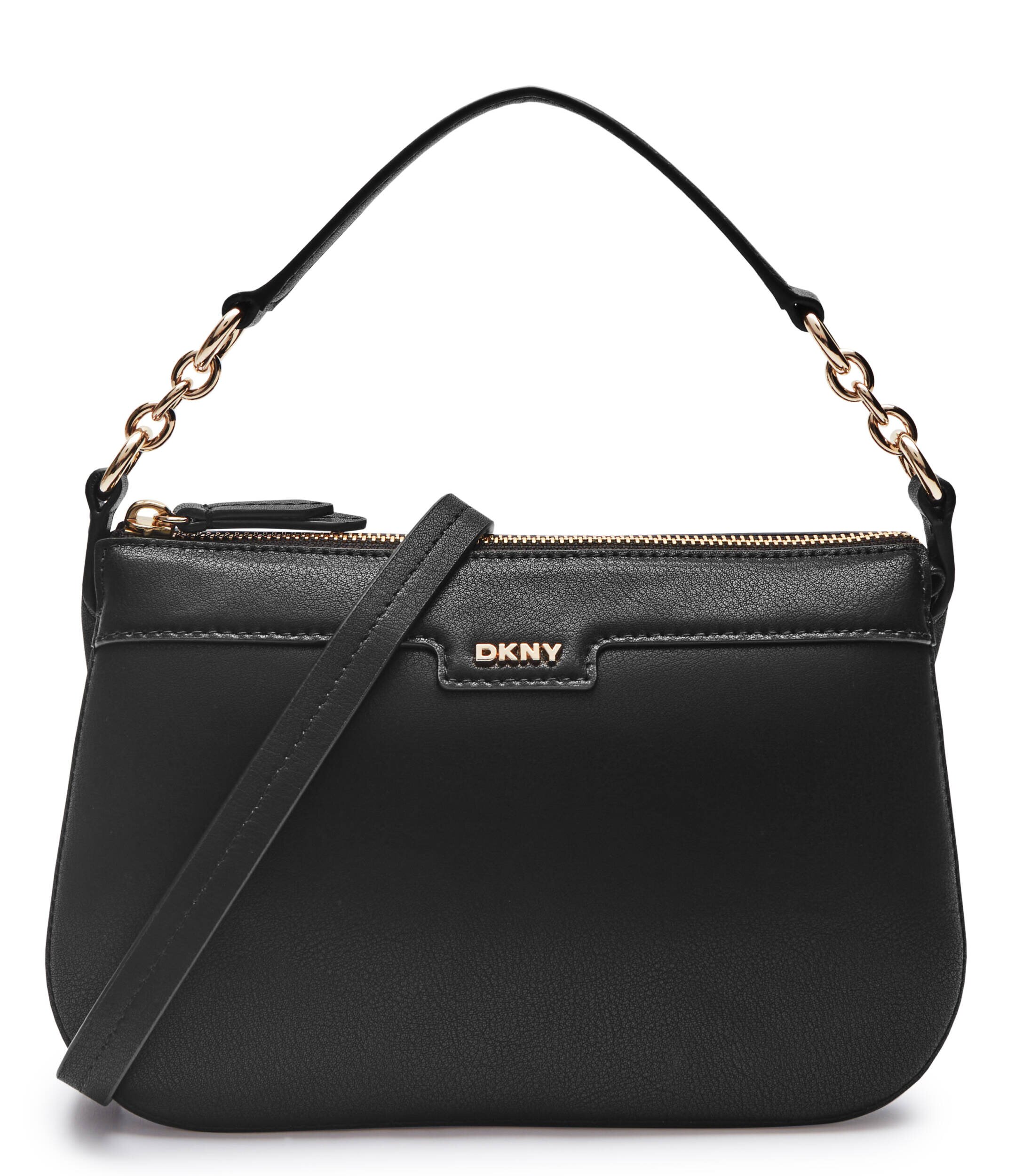 DKNY De piele geantă poștaș
