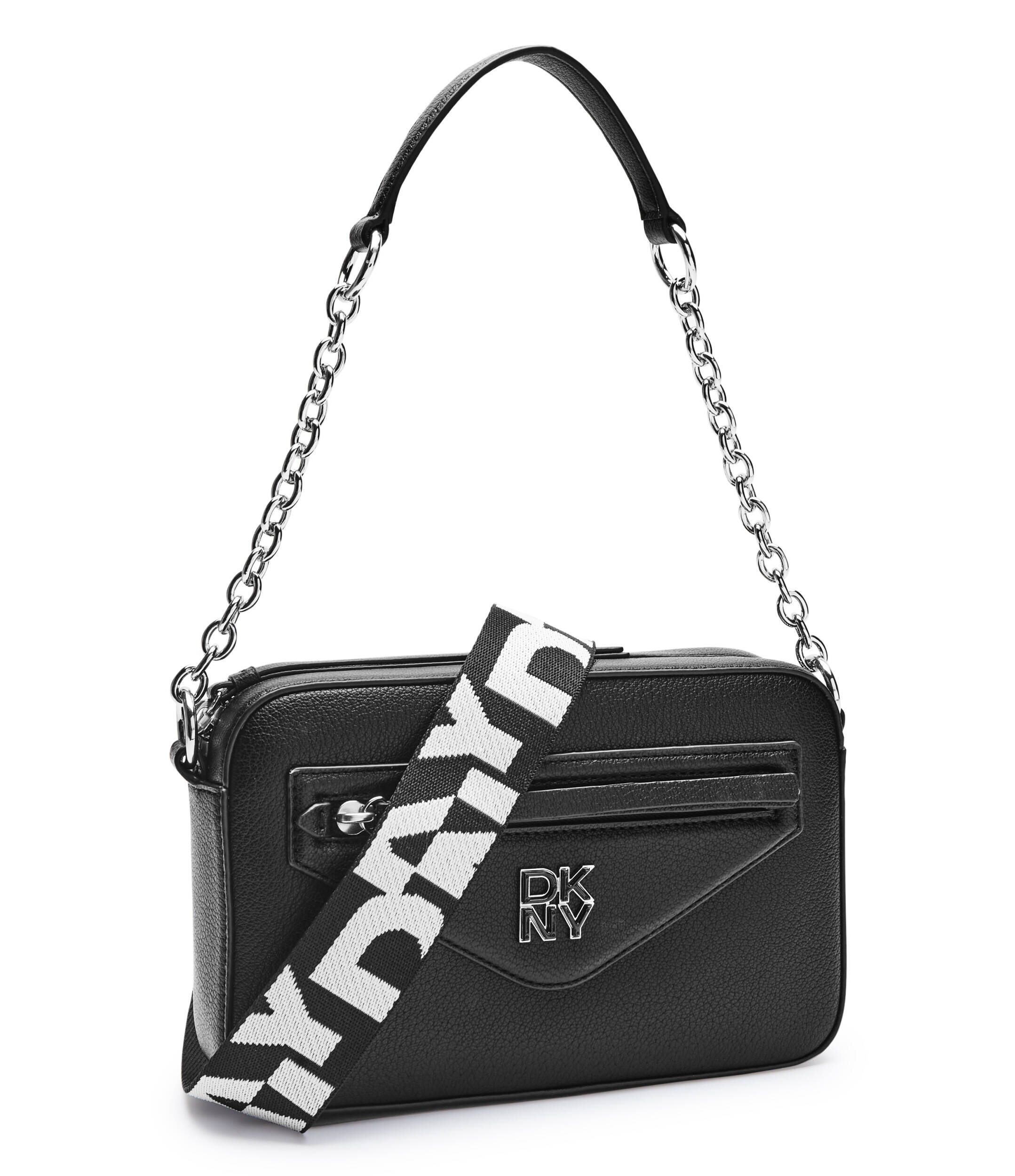 DKNY De piele geantă poștaș