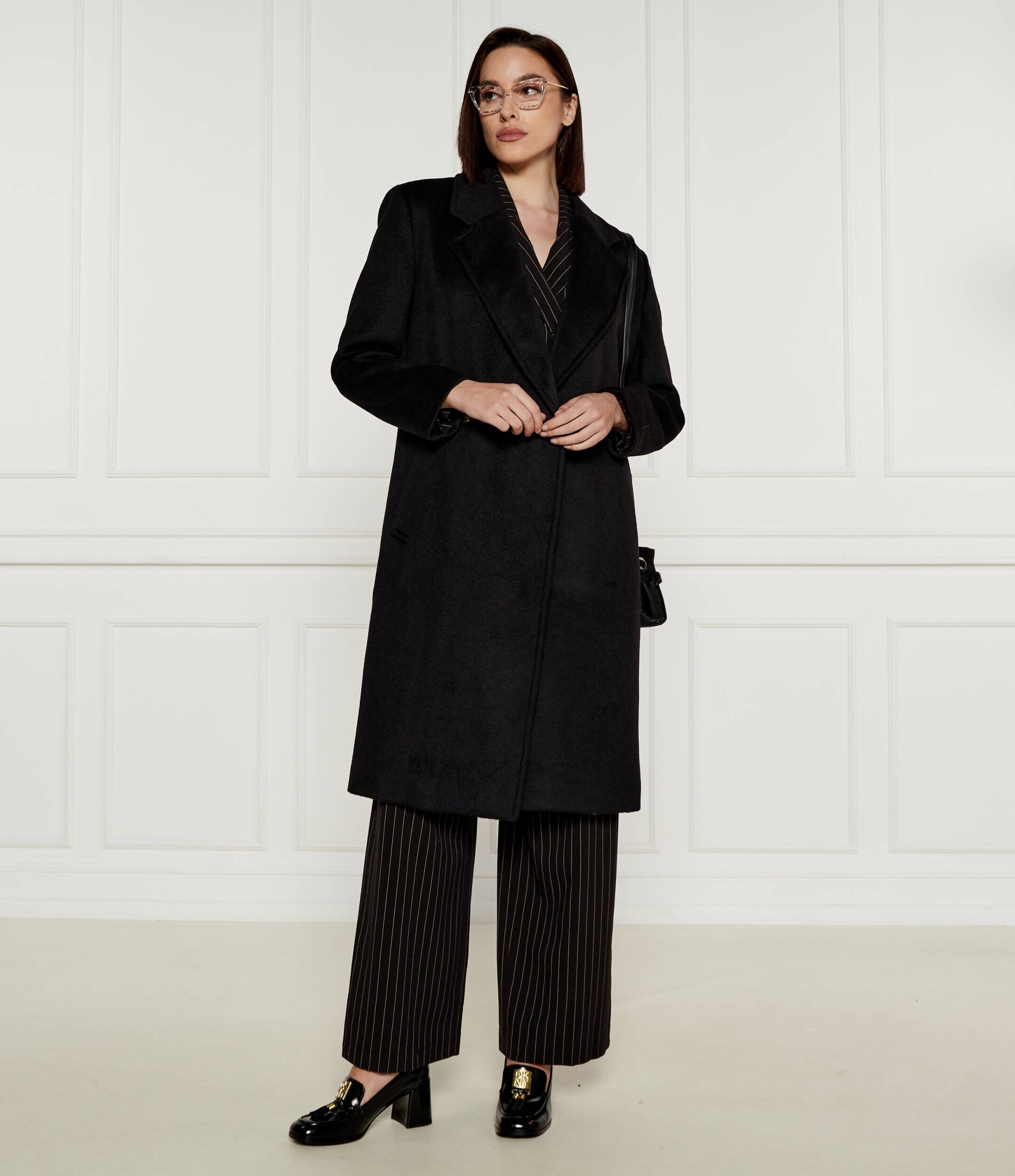 DKNY Palton cu adaos de lână