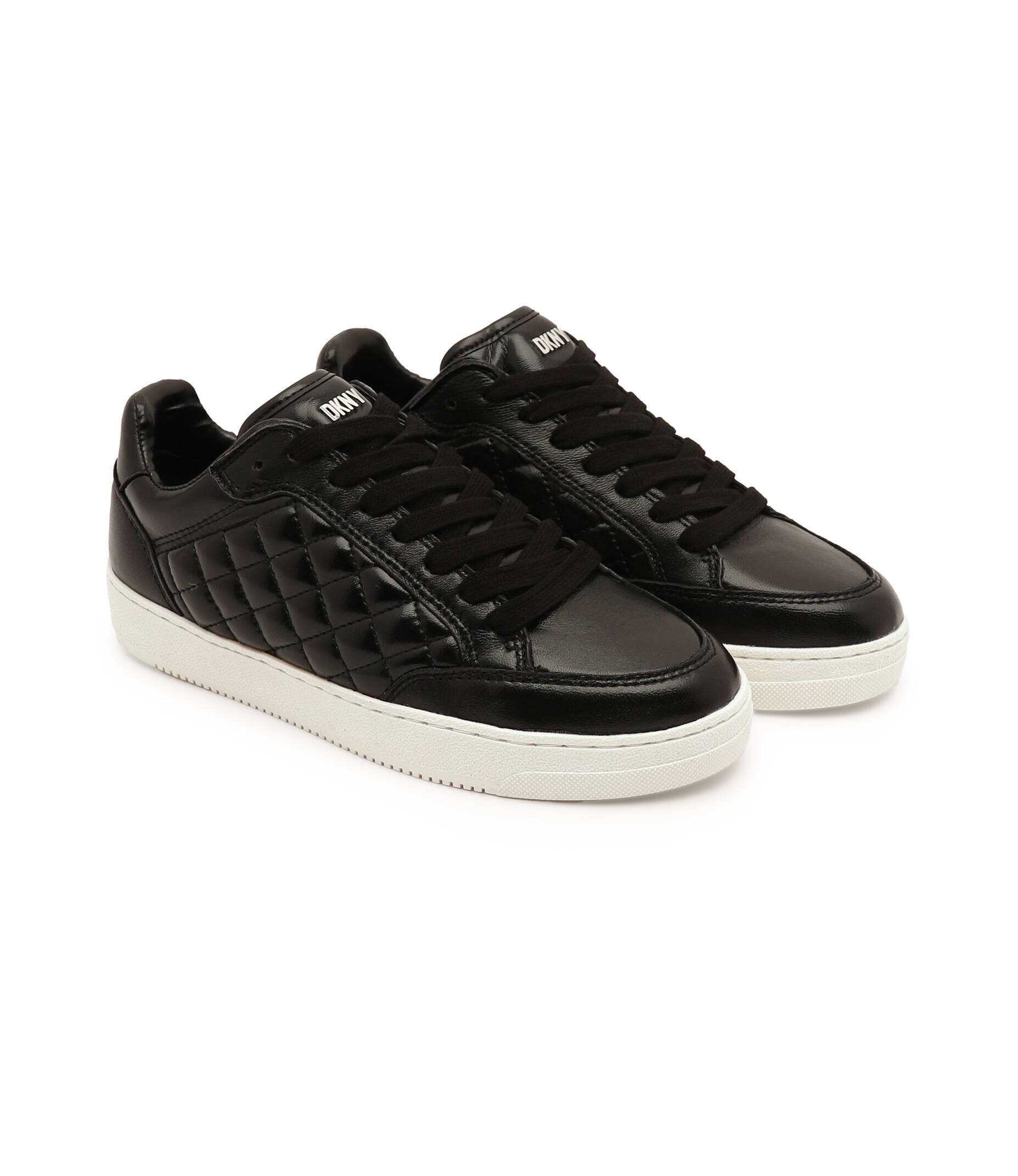 DKNY Sneakers cu adaos de piele
