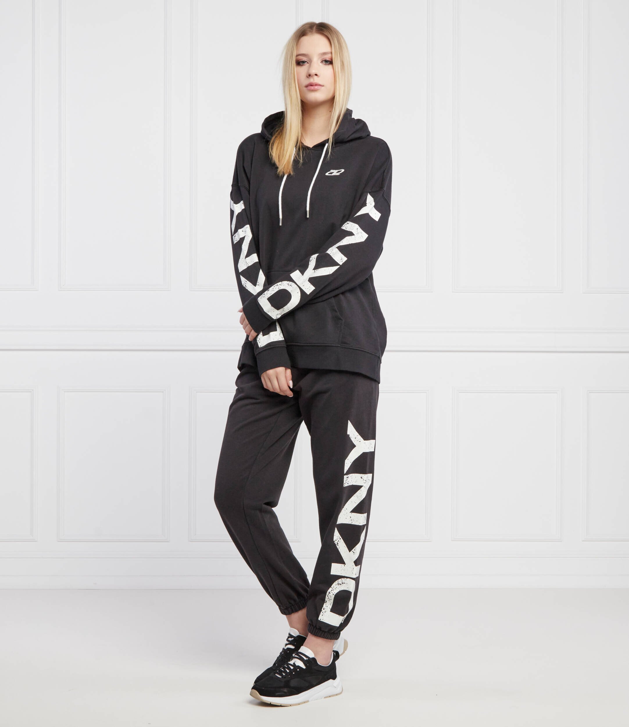 DKNY Sport Hanorac EXPLODED CRACKLE LOG | Loose fit