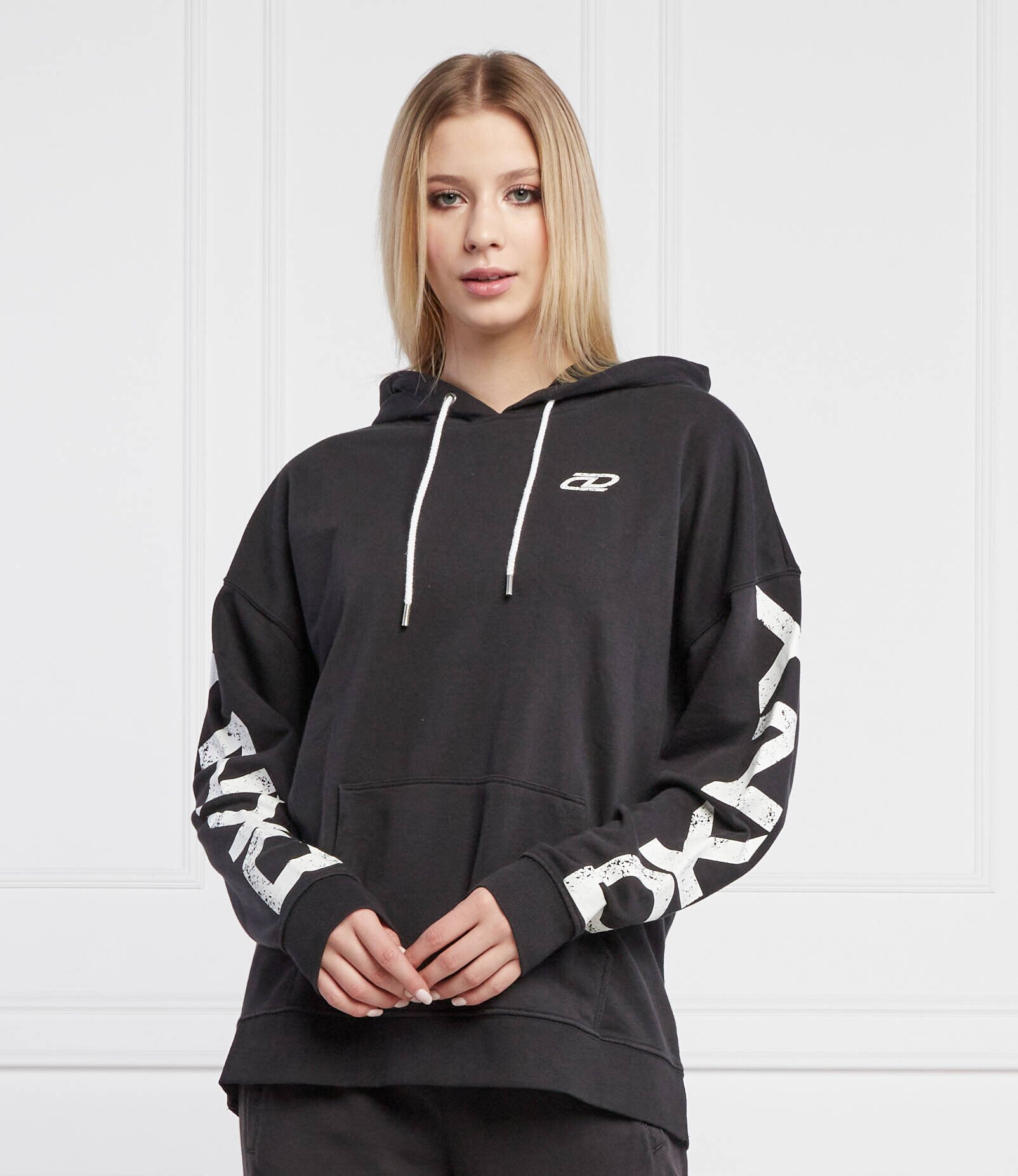 DKNY Sport Hanorac EXPLODED CRACKLE LOG | Loose fit