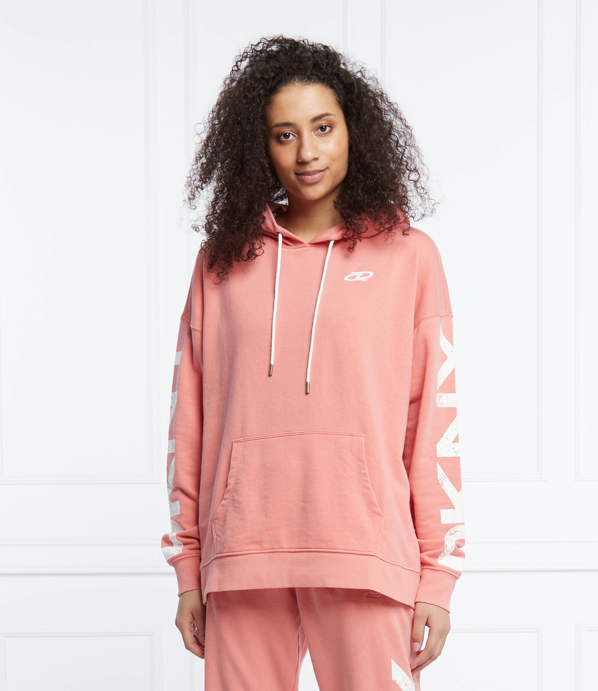 DKNY Sport Hanorac EXPLODED CRACKLE LOG | Loose fit