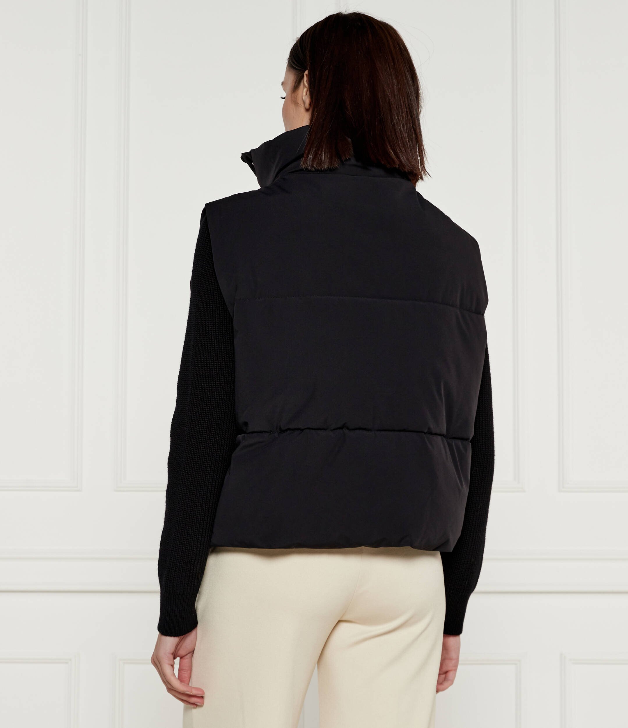 DKNY Vestă | Cropped Fit