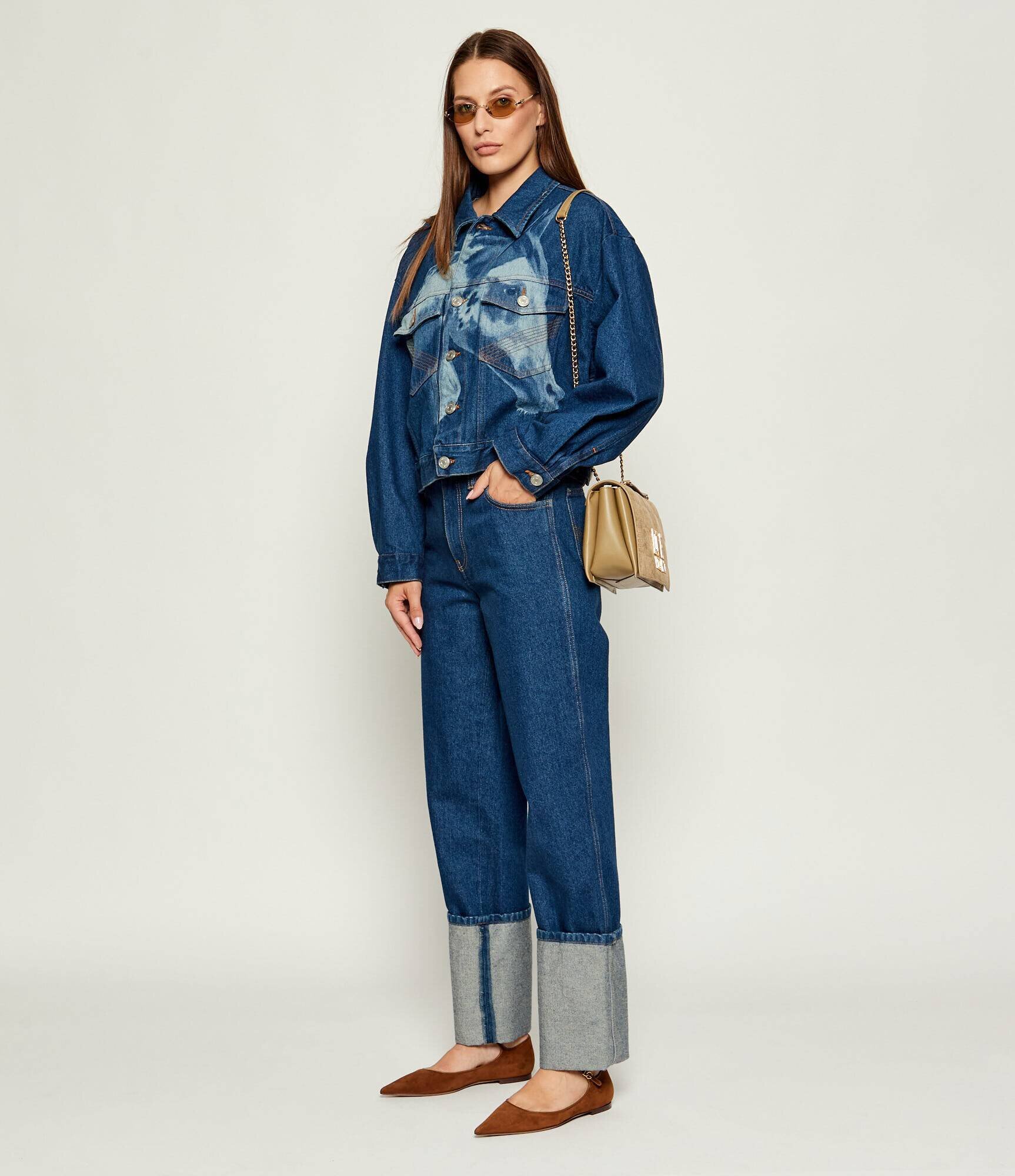 Dolce & Gabbana Balerini Mary Jane | piele întoarsă