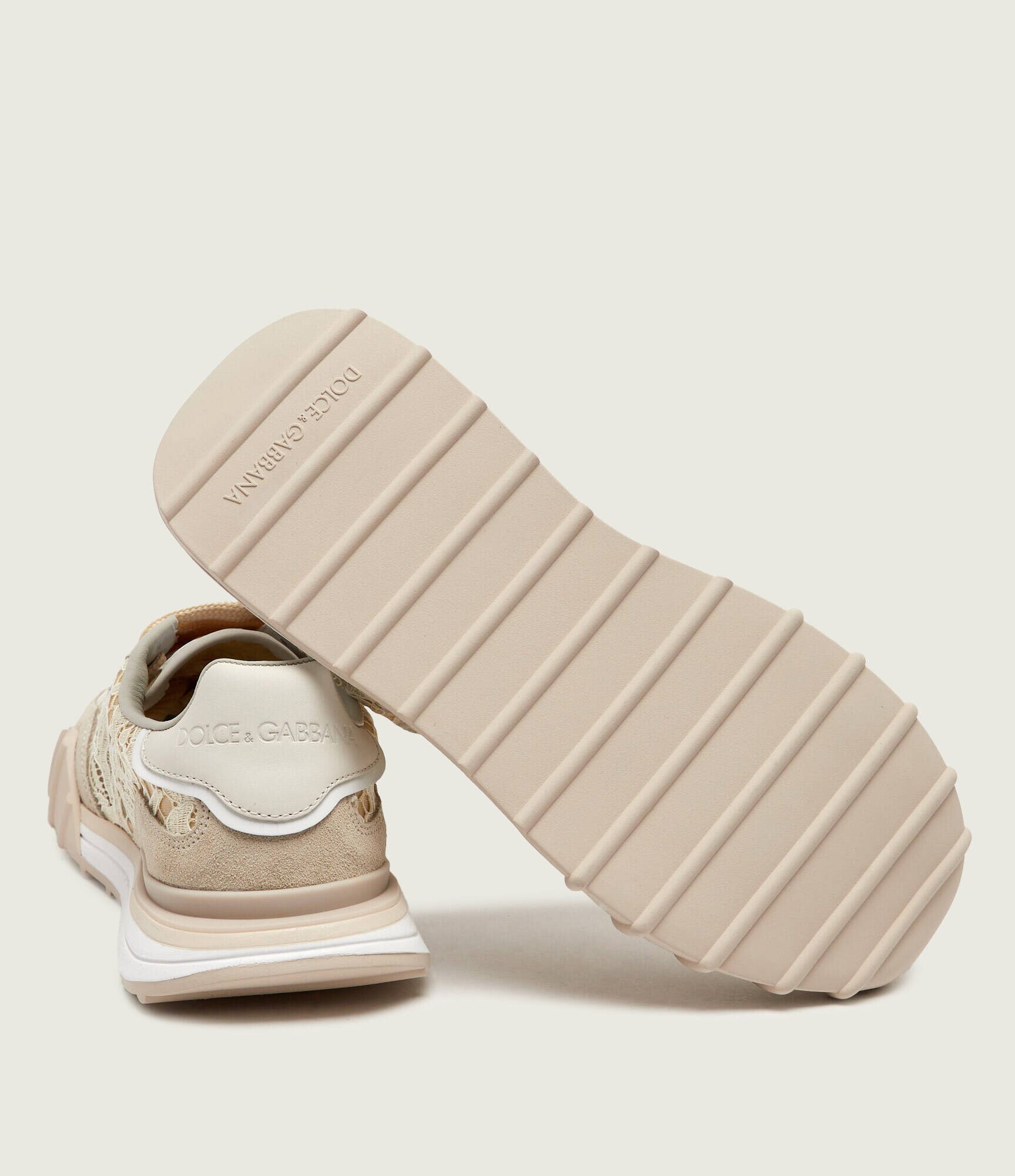 Dolce & Gabbana De dantelă sneakers | piele întoarsă