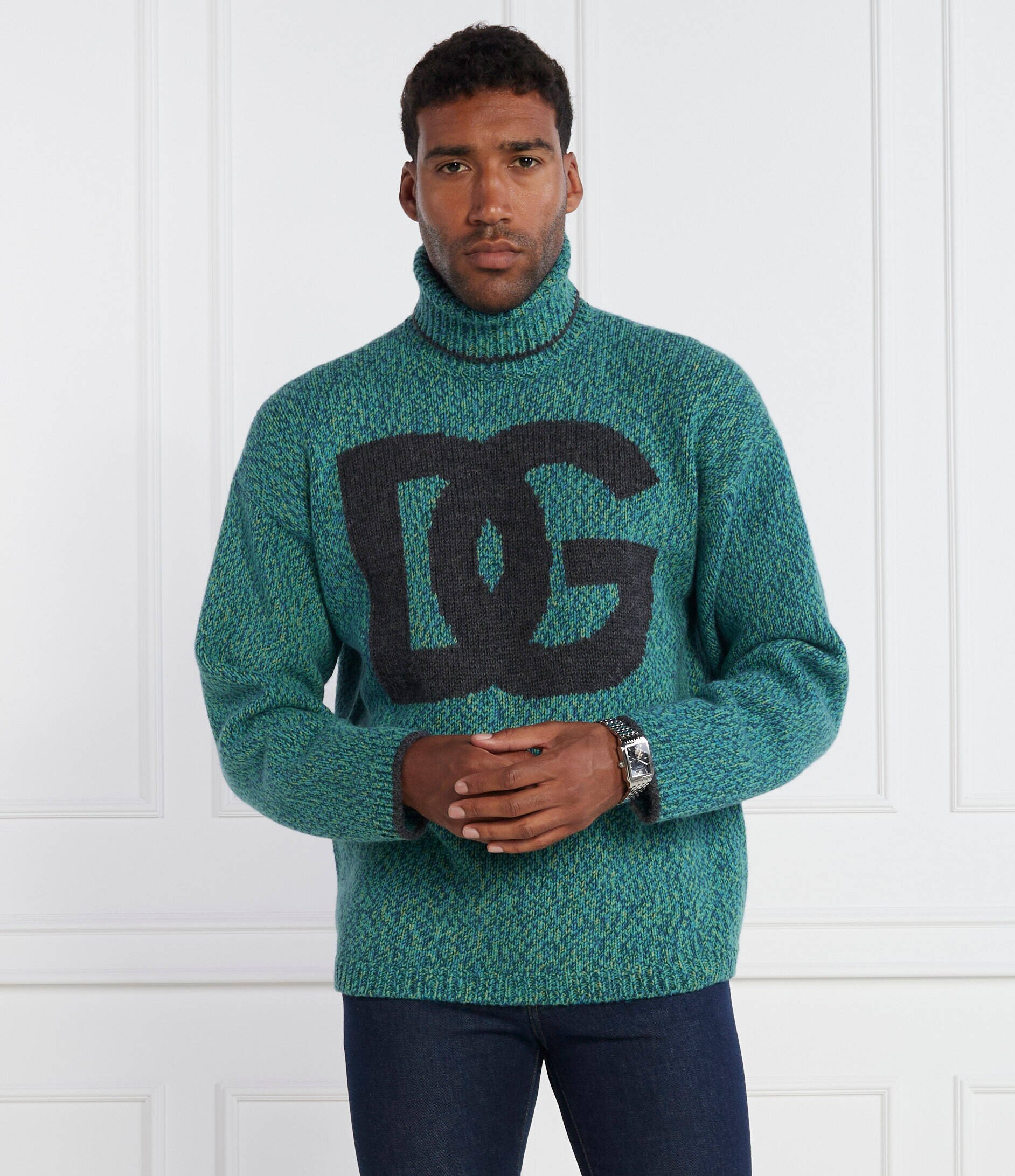 Dolce & Gabbana De lână maletă | Regular Fit