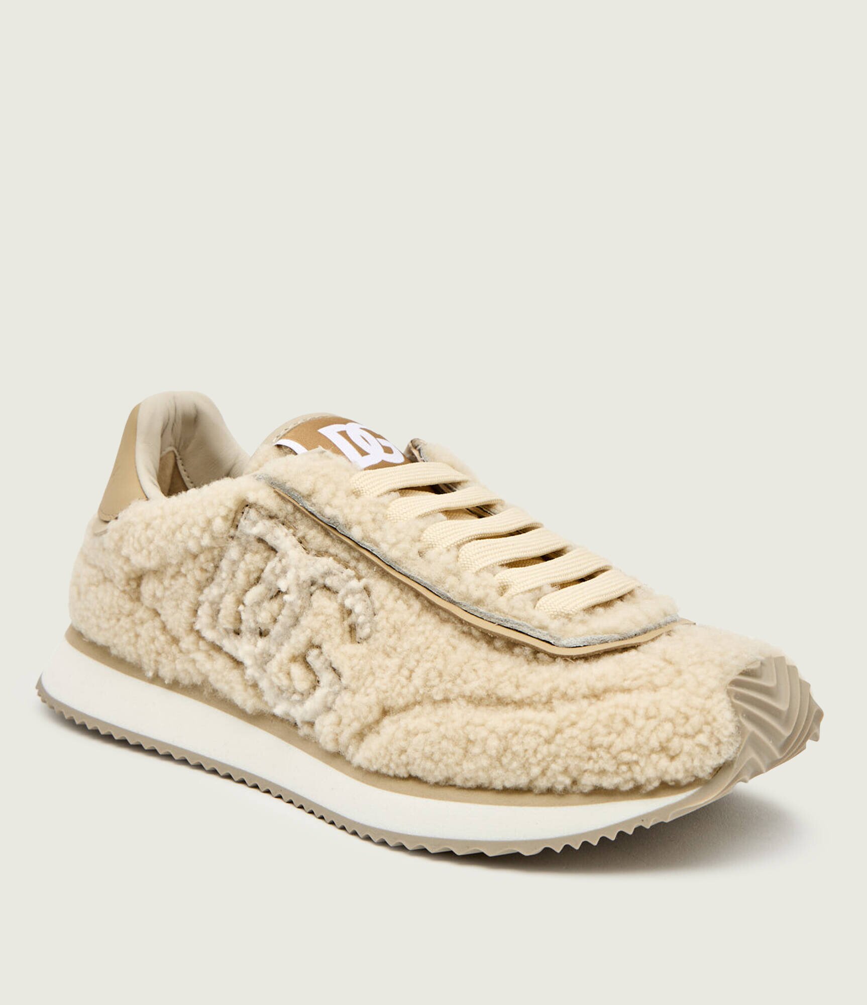 Dolce & Gabbana De lână sneakers DG Cushion | shearling