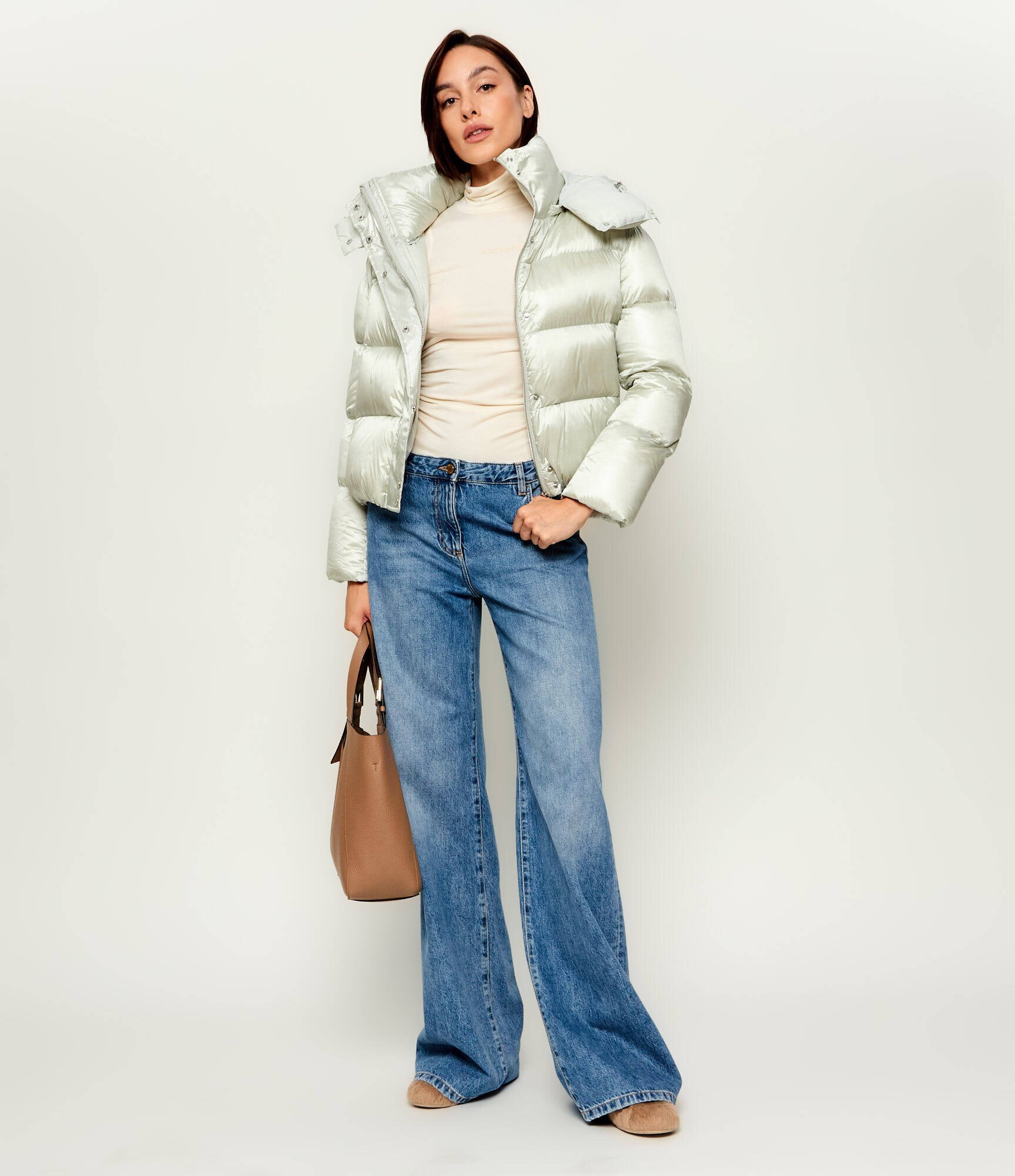 Dolce & Gabbana De lână sneakers Portofino Soft cu adaos de piele | shearling