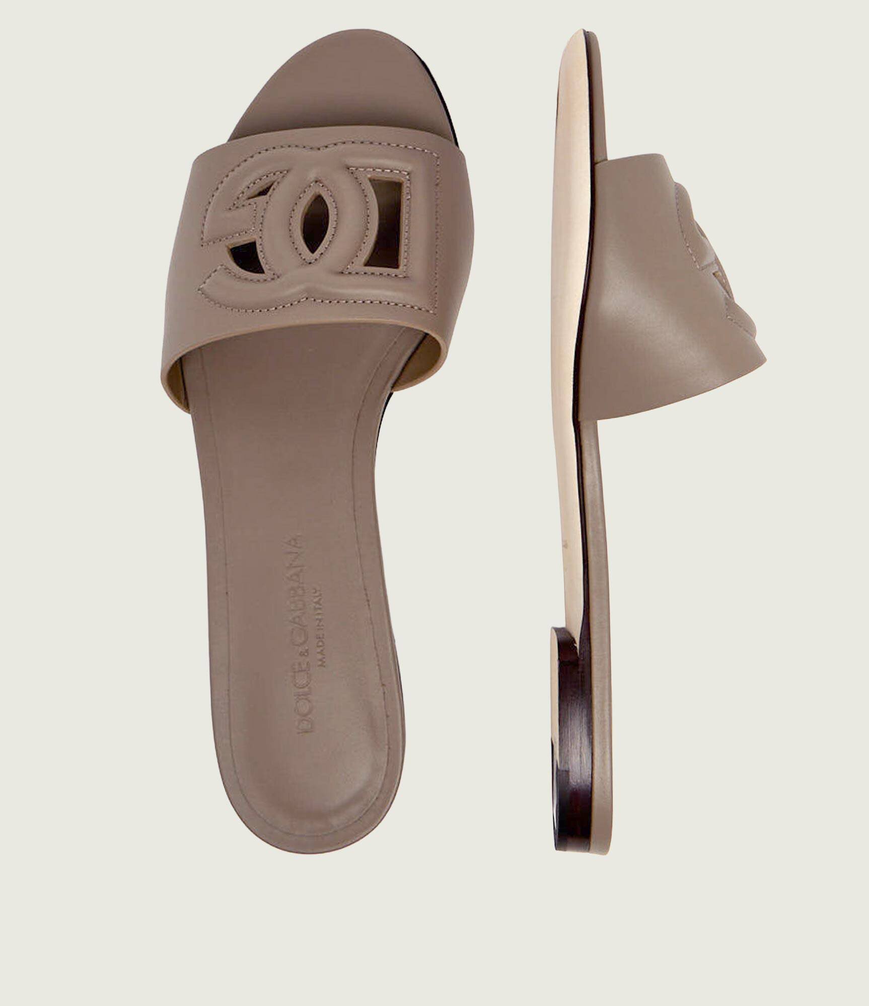 Dolce & Gabbana De piele șlapi