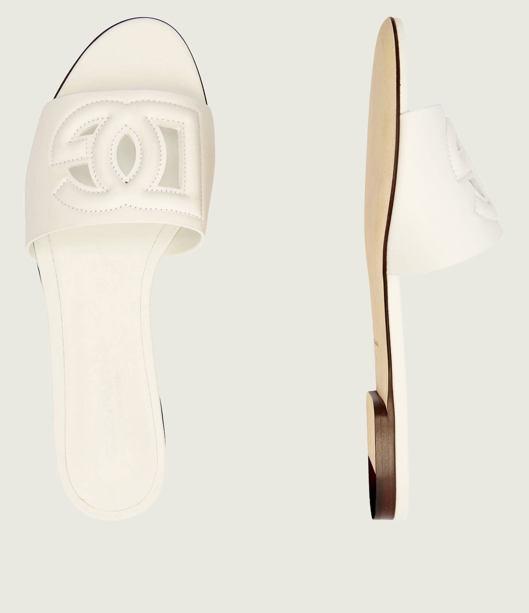 Dolce & Gabbana De piele șlapi