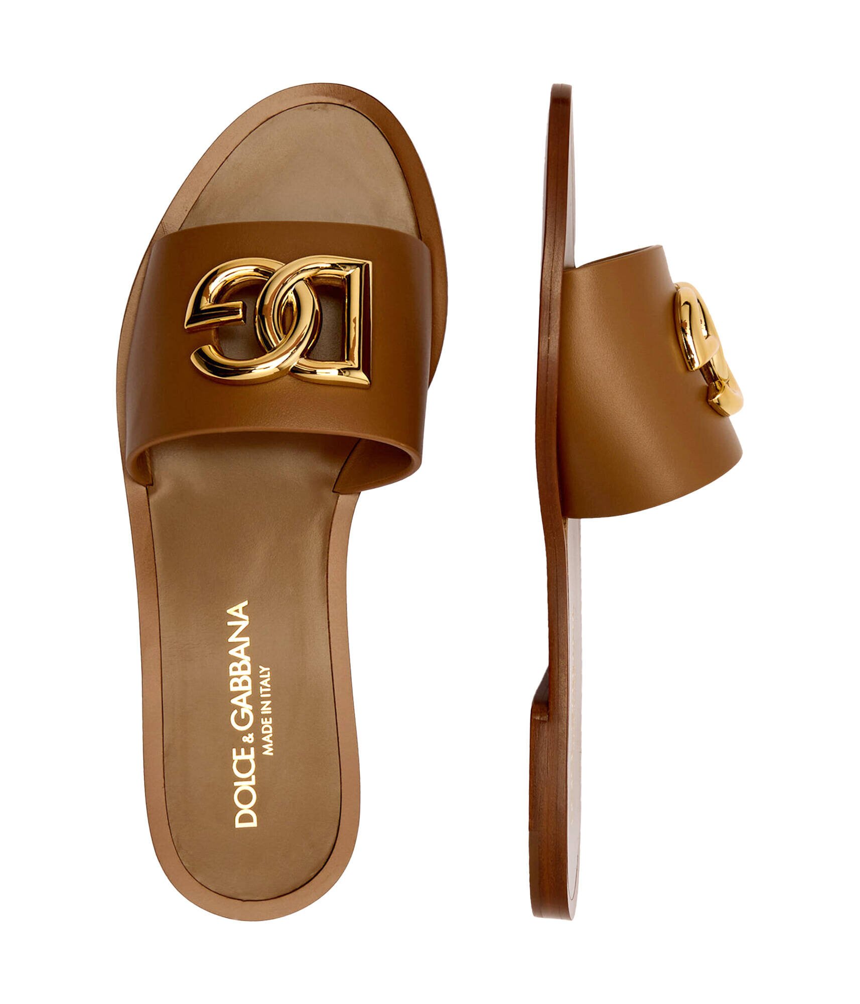 Dolce & Gabbana De piele șlapi