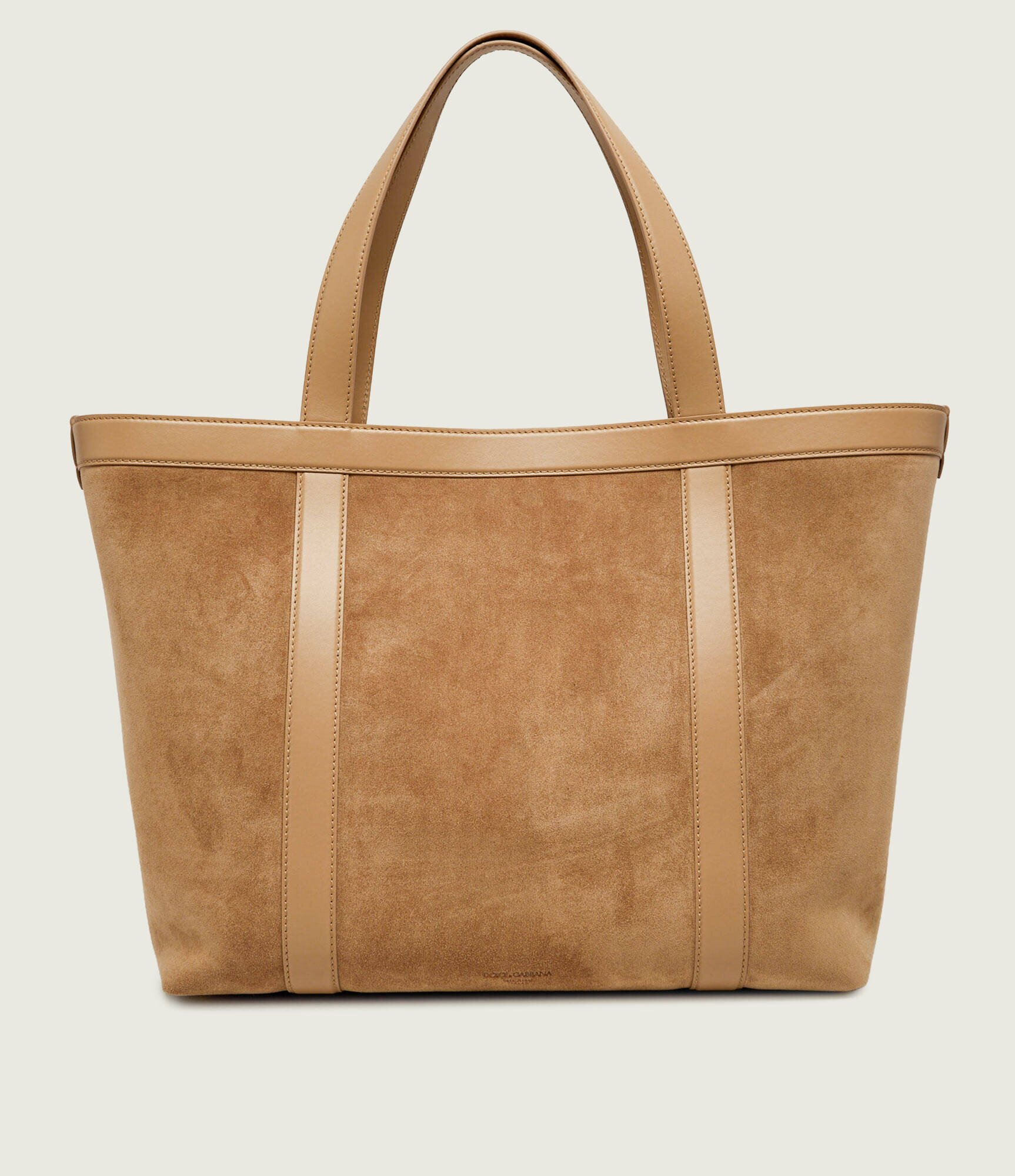 Dolce & Gabbana Geantă shopper + borsetă DG Belt | piele întoarsă