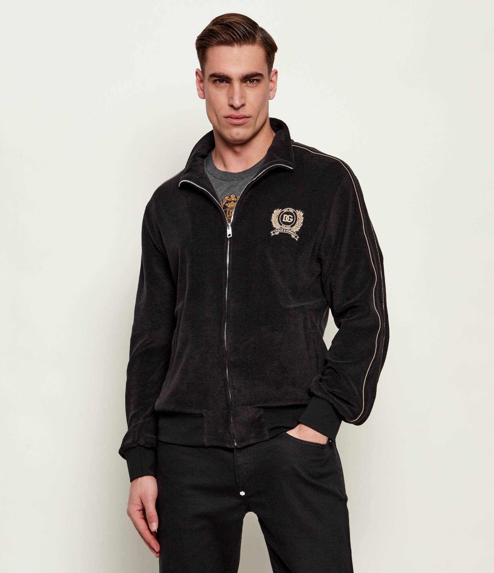 Dolce & Gabbana Hanorac | regular fit frotir