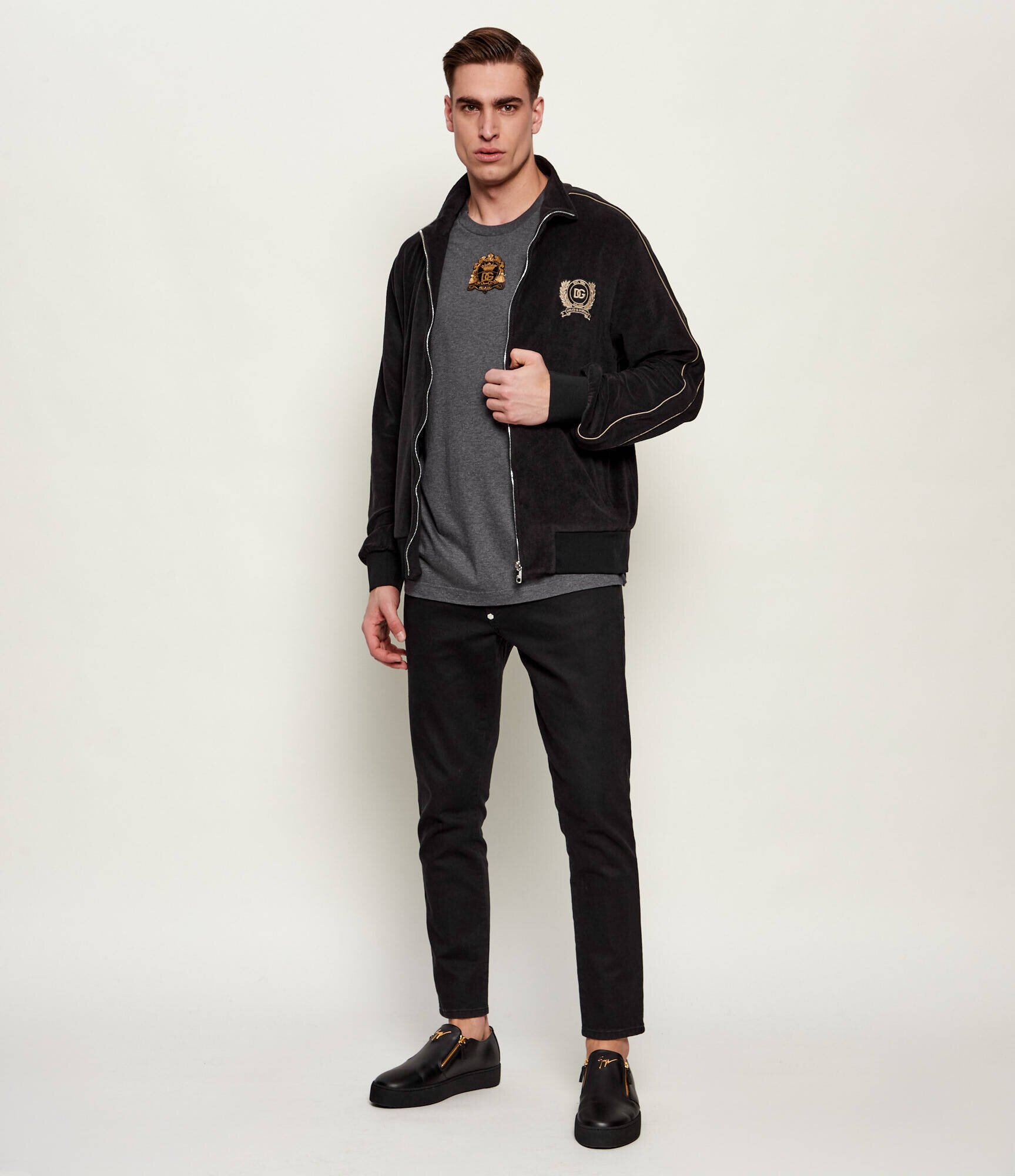 Dolce & Gabbana Hanorac | regular fit frotir