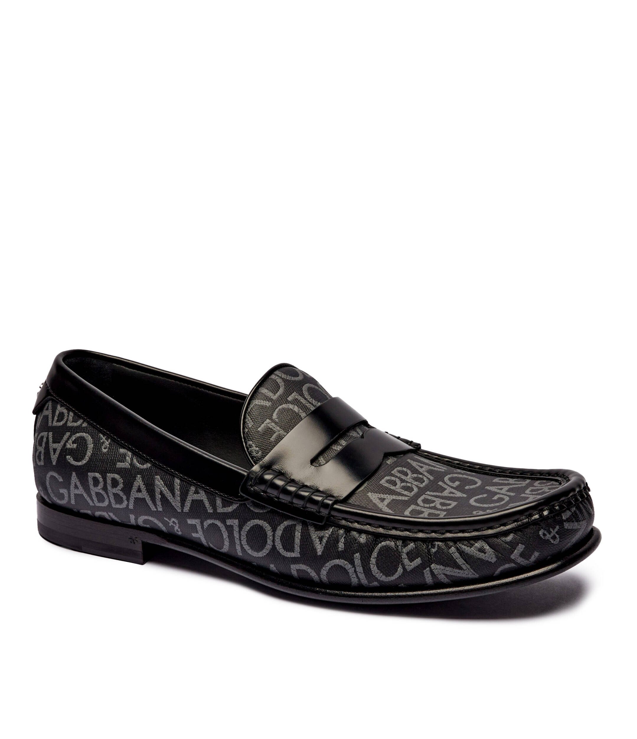 Dolce & Gabbana Mocasini cu adaos de piele