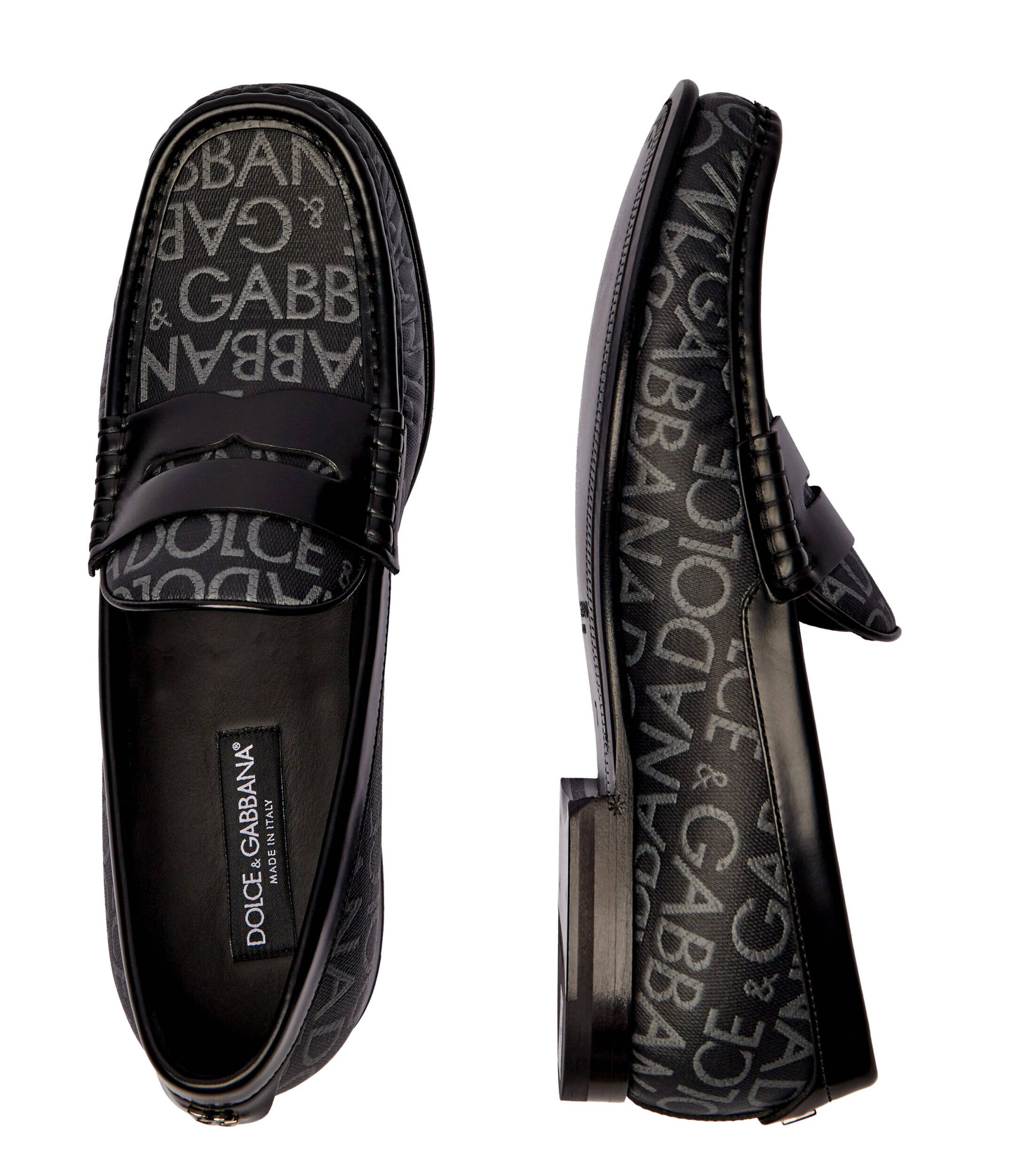 Dolce & Gabbana Mocasini cu adaos de piele