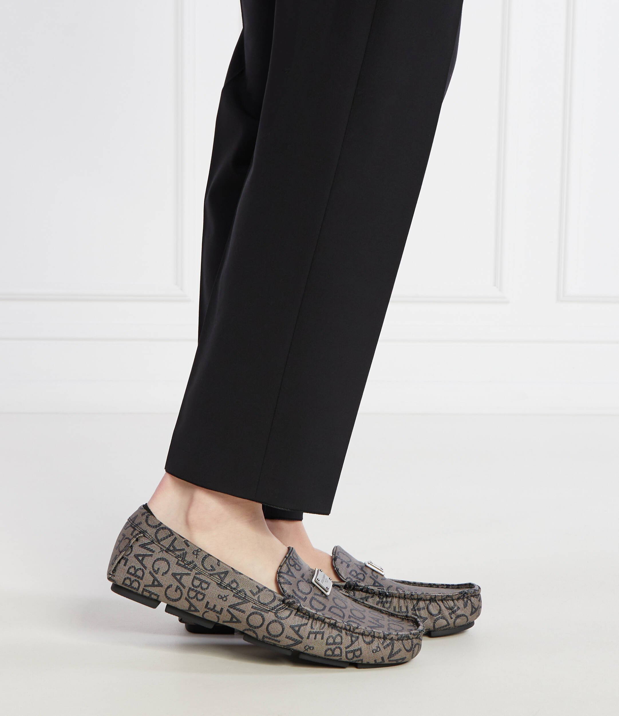 Dolce & Gabbana Mocasini cu adaos de piele