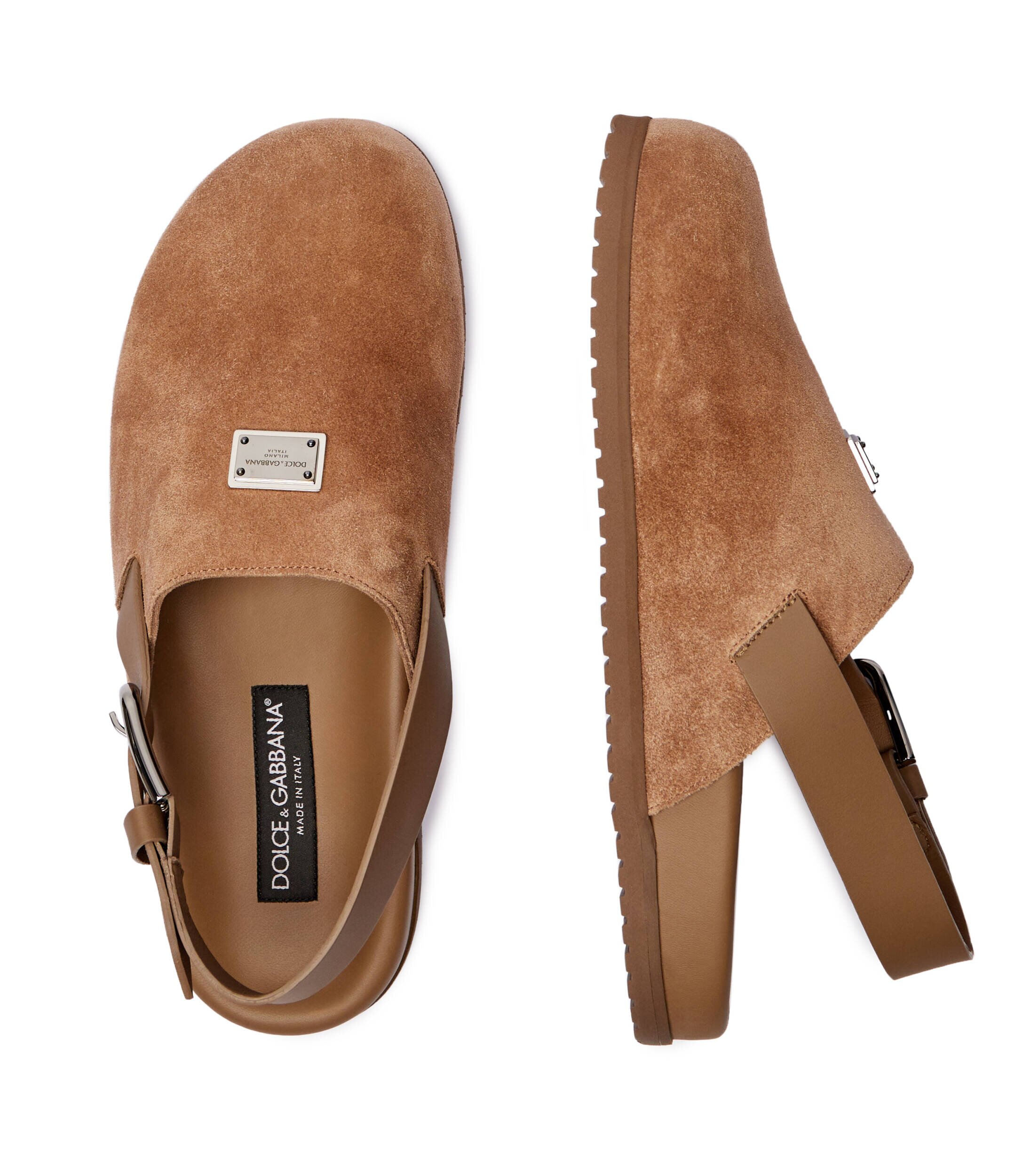 Dolce & Gabbana Mules (încălțăminte) | piele întoarsă