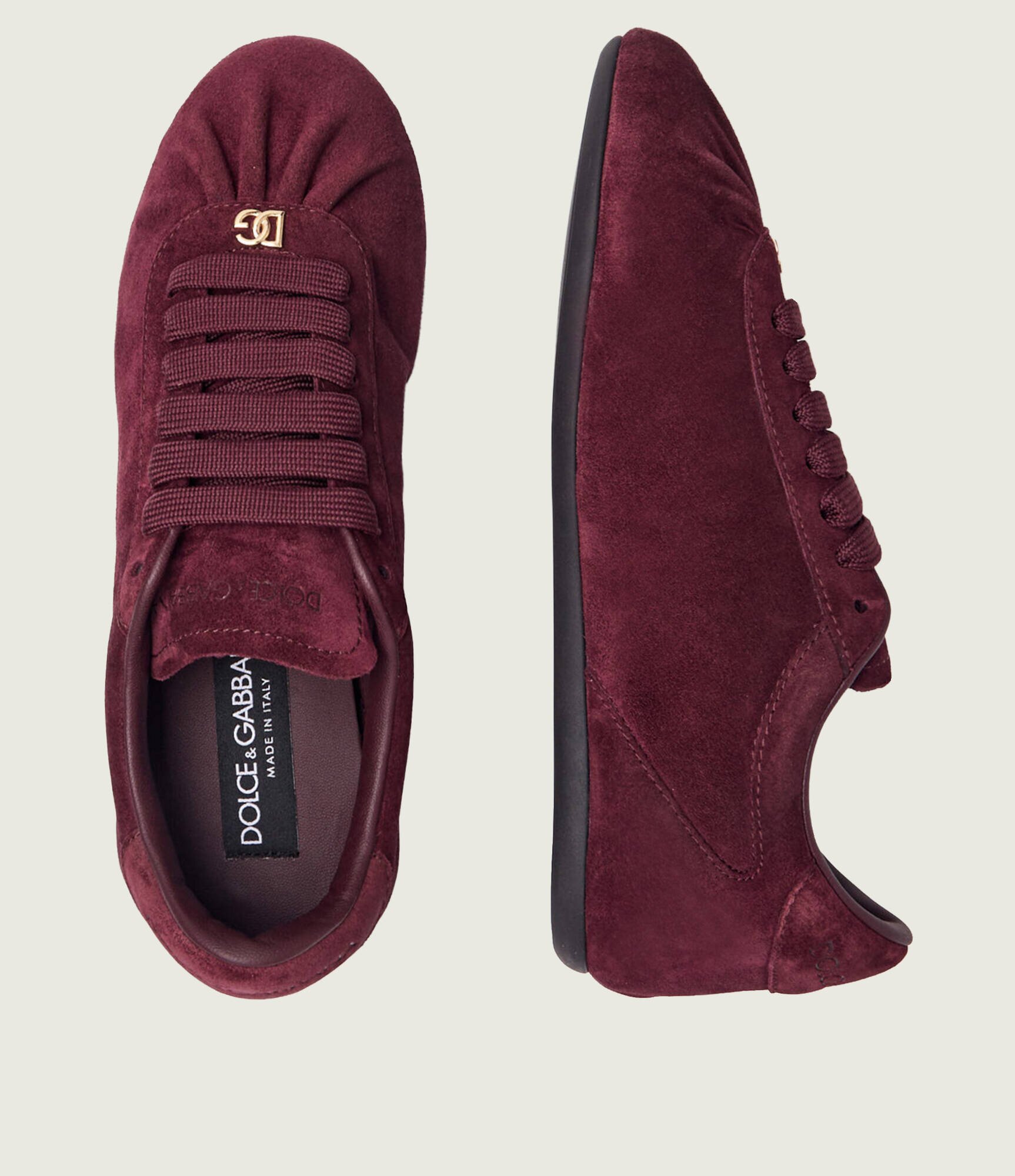 Dolce & Gabbana Sneakers Ballet | piele întoarsă