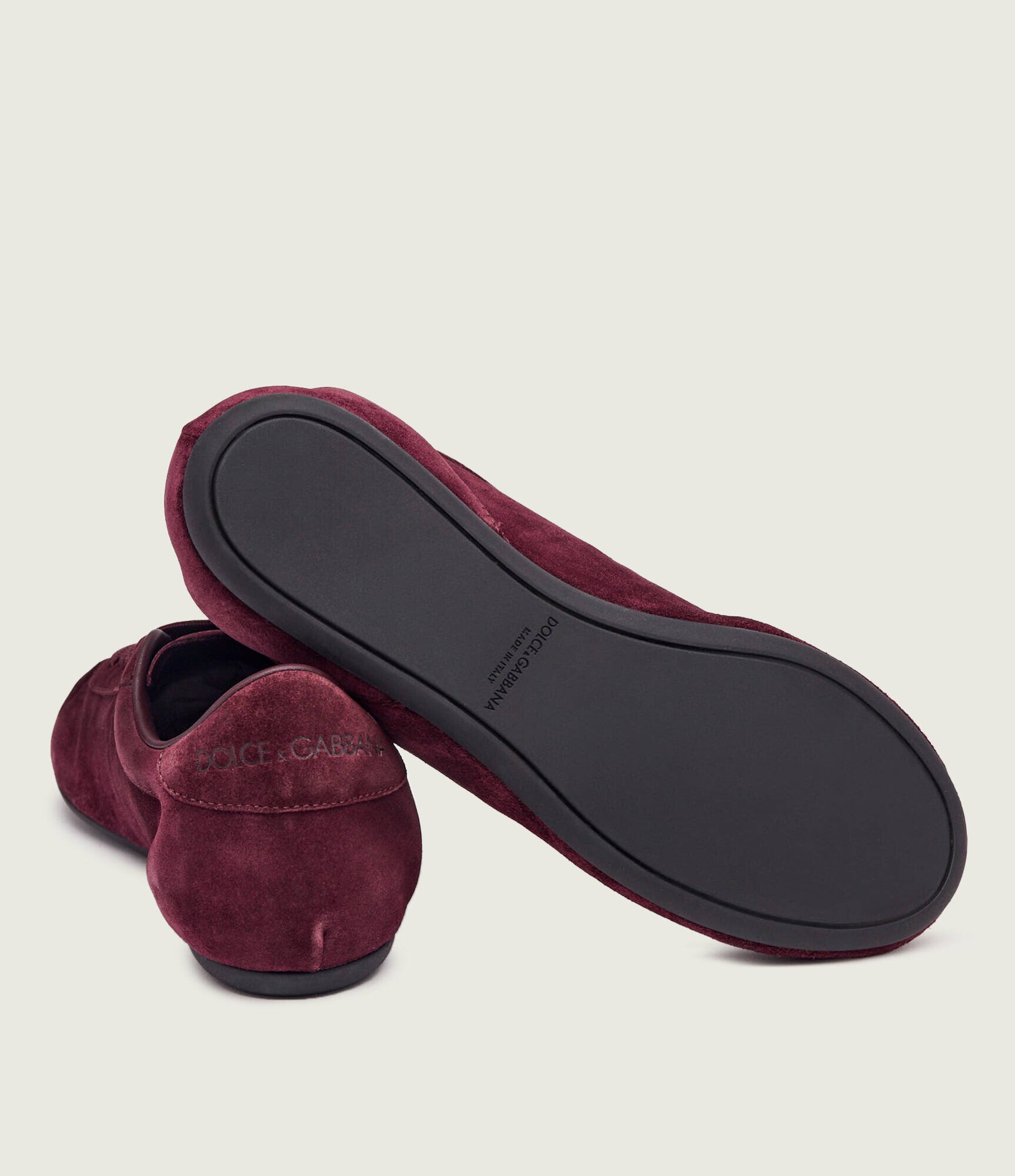 Dolce & Gabbana Sneakers Ballet | piele întoarsă