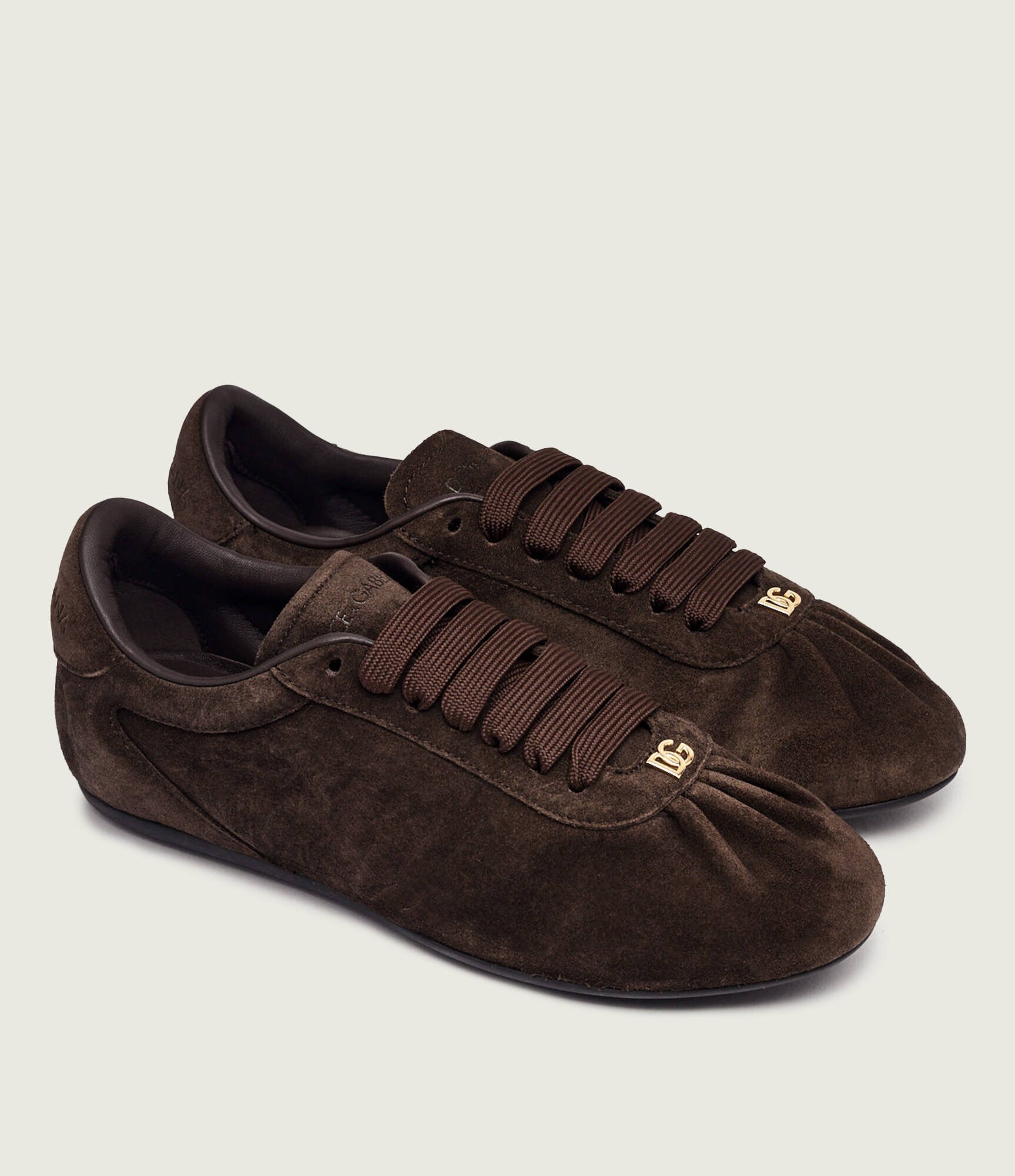 Dolce & Gabbana Sneakers Bassa | piele întoarsă