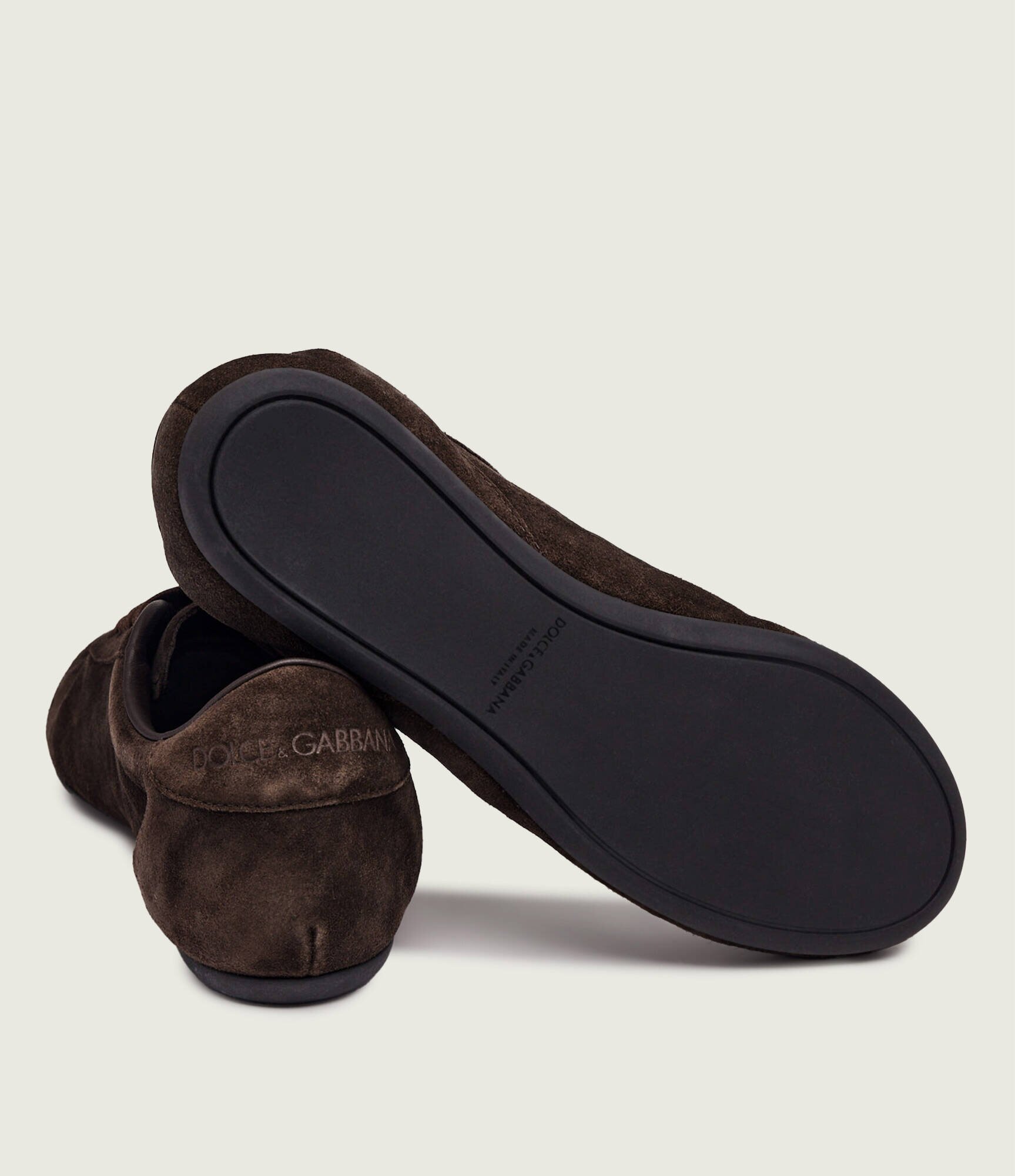 Dolce & Gabbana Sneakers Bassa | piele întoarsă