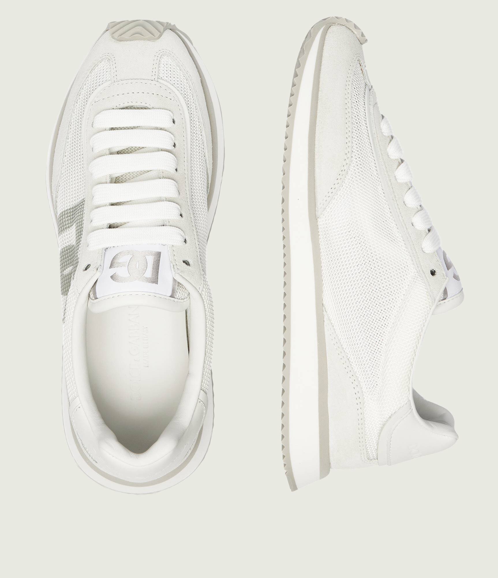 Dolce & Gabbana Sneakers cu adaos de piele