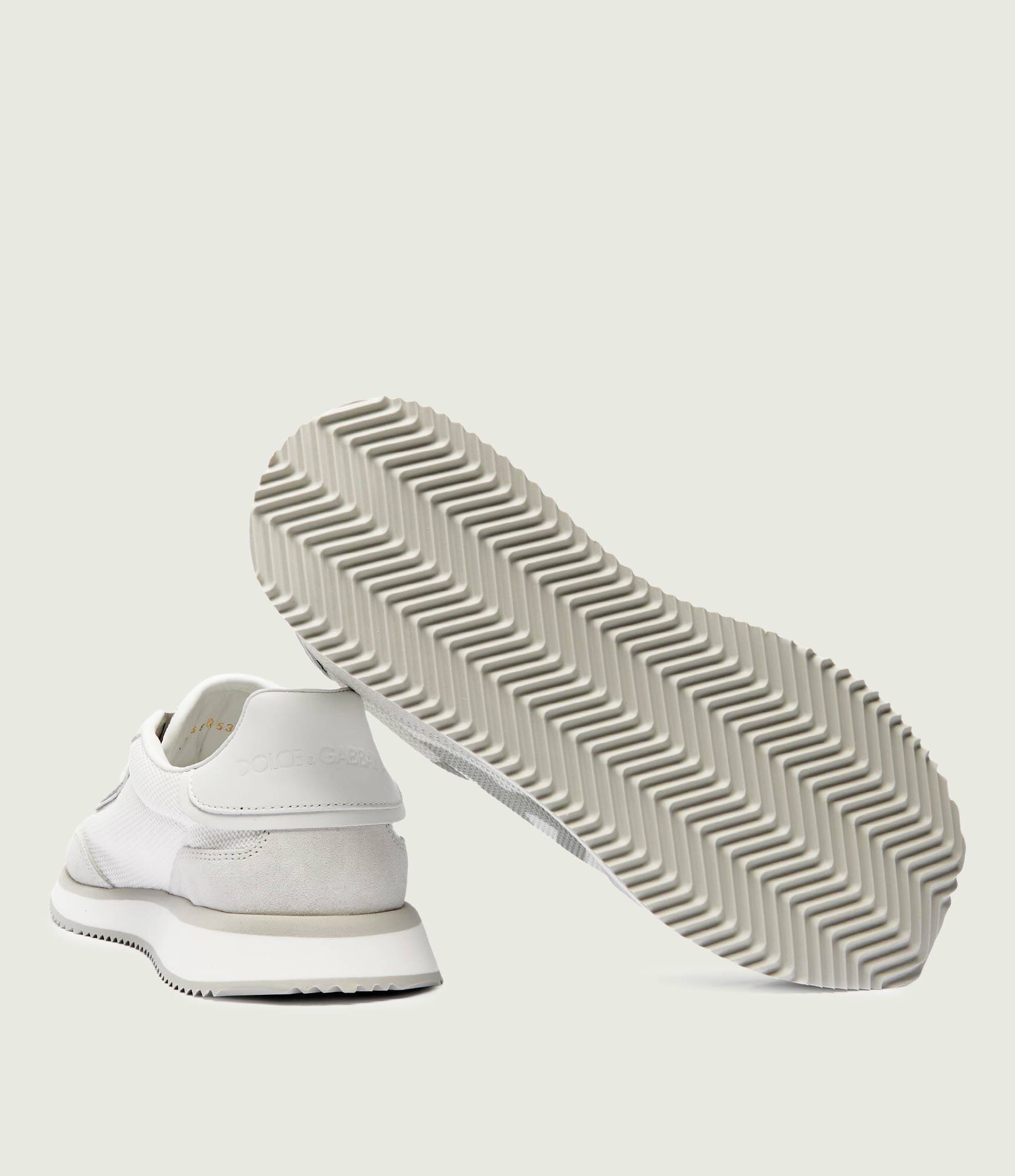Dolce & Gabbana Sneakers cu adaos de piele