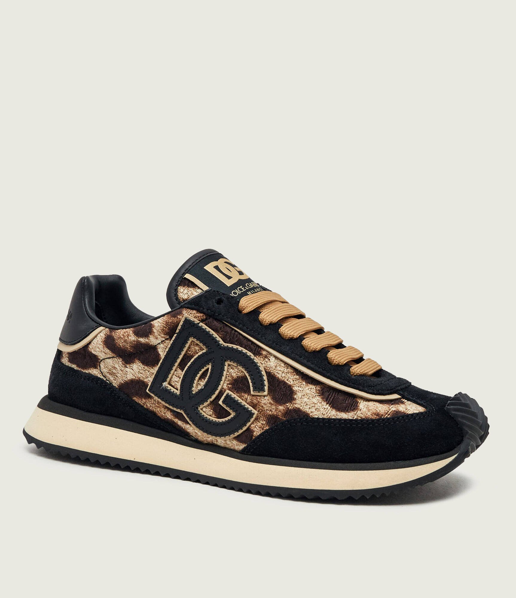 Dolce & Gabbana Sneakers DG Cushion | piele întoarsă