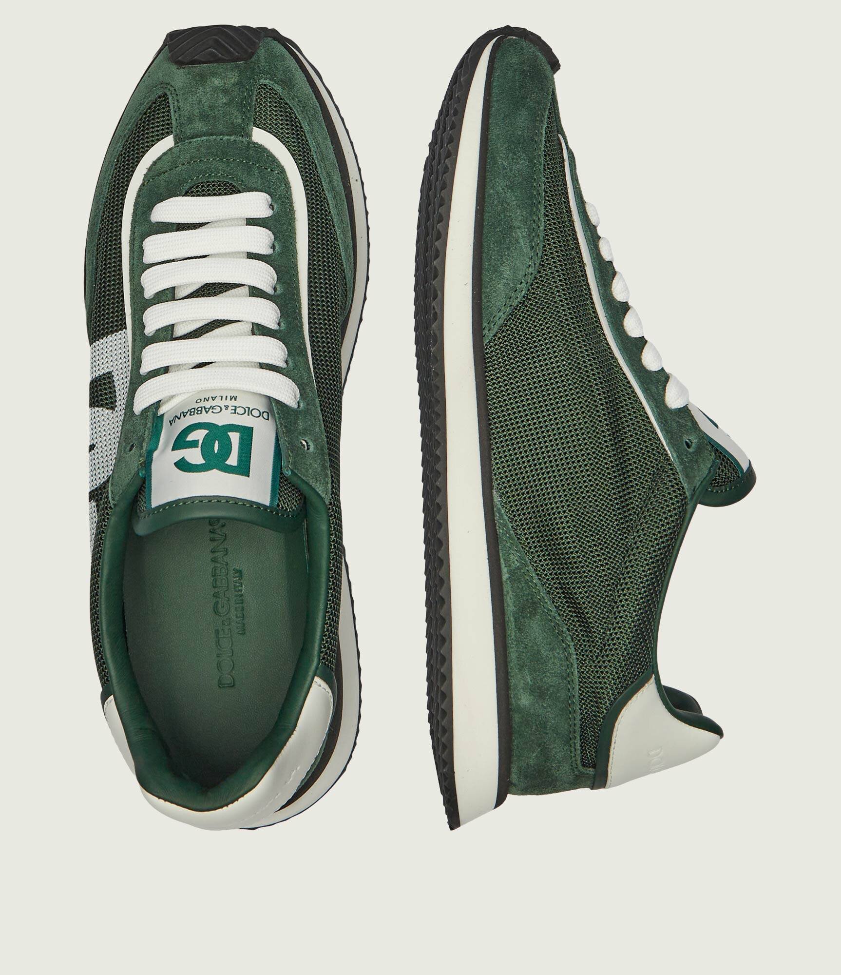 Dolce & Gabbana Sneakers DG Cushion | piele întoarsă
