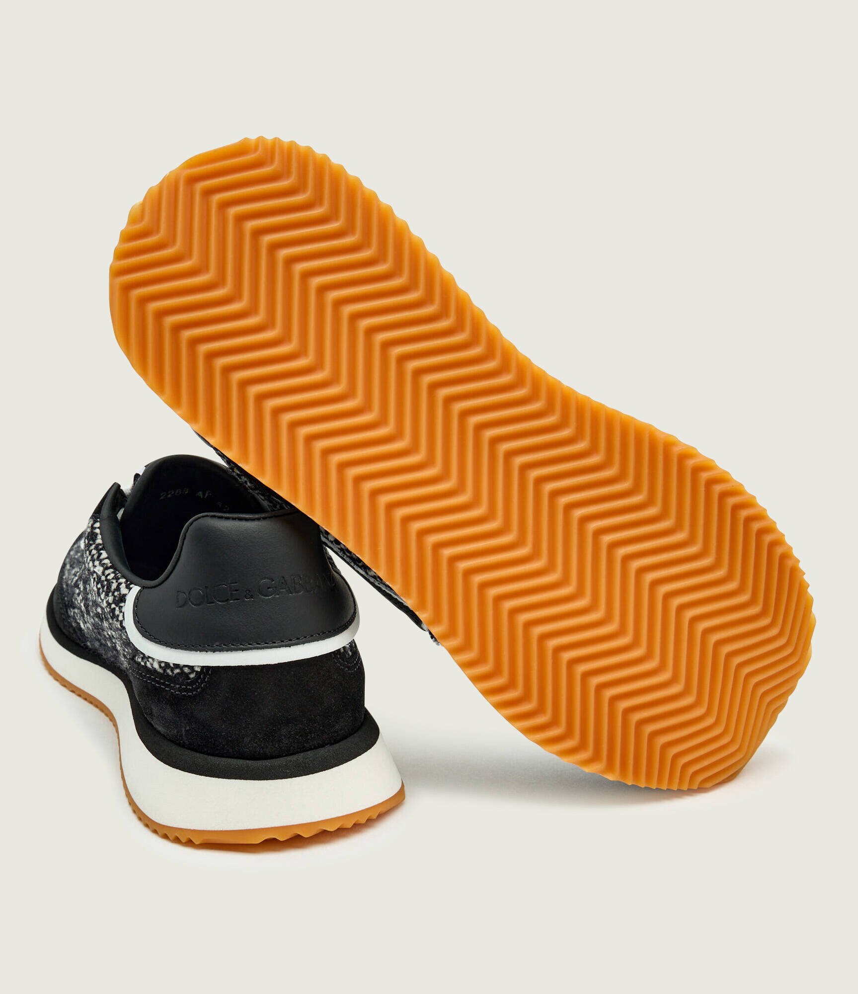 Dolce & Gabbana Sneakers DG Cushion | piele întoarsă