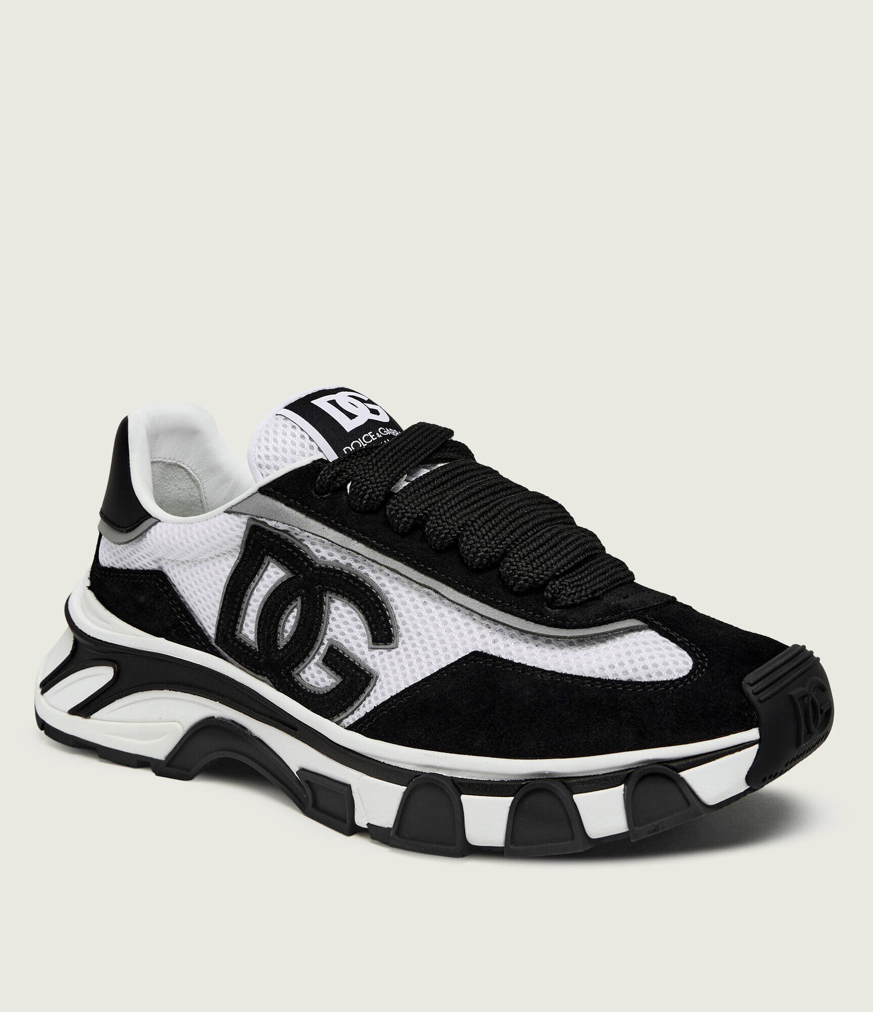 Dolce & Gabbana Sneakers RETE LOW | piele întoarsă
