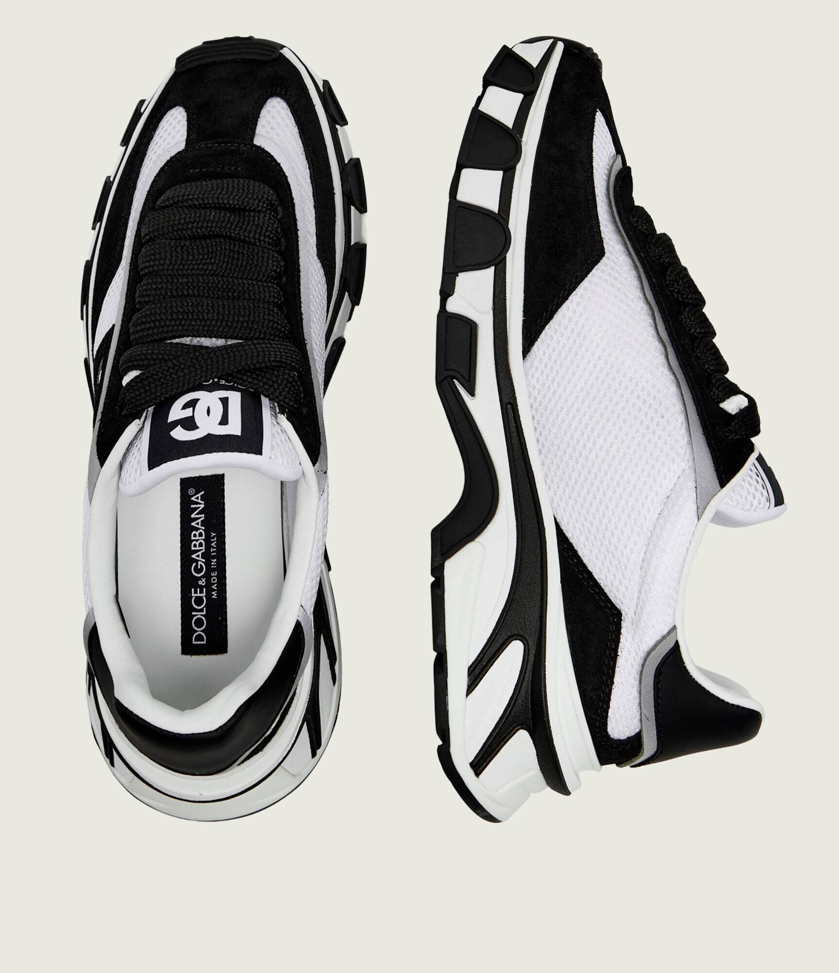 Dolce & Gabbana Sneakers RETE LOW | piele întoarsă