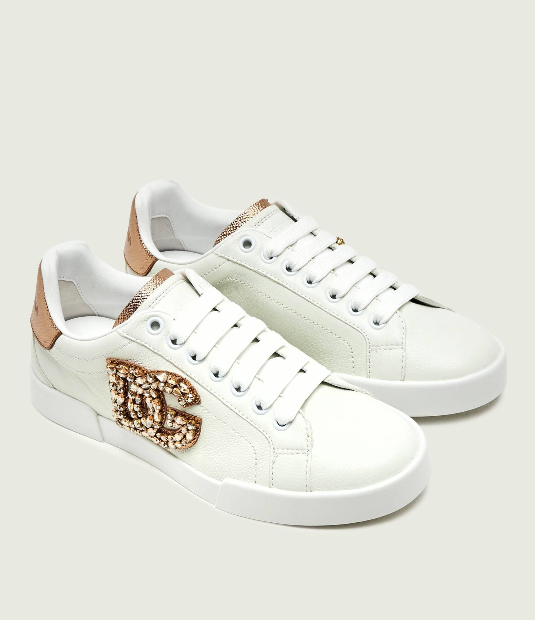 Dolce & Gabbana Teniși din piele