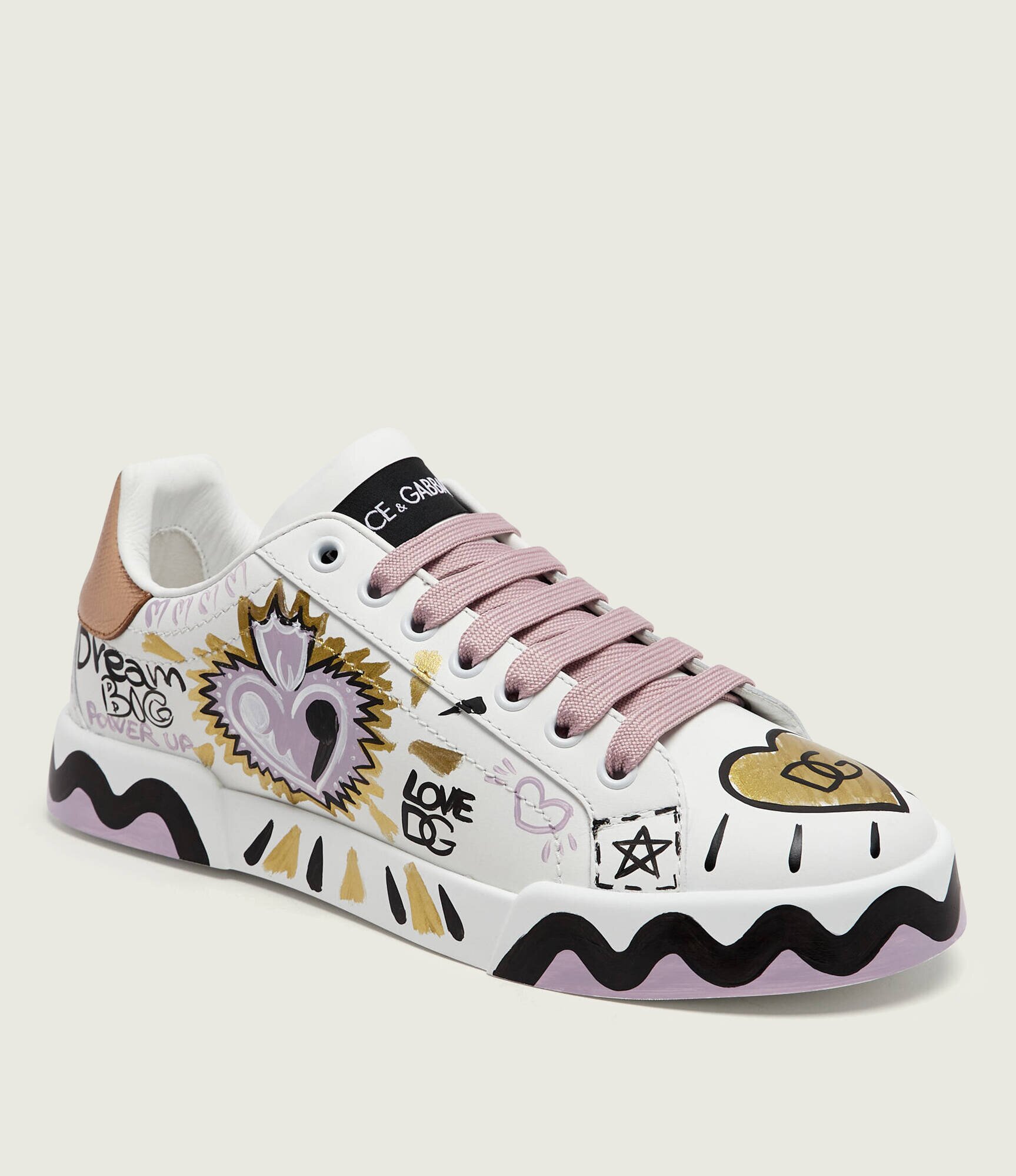 Dolce & Gabbana Teniși din piele Bassa