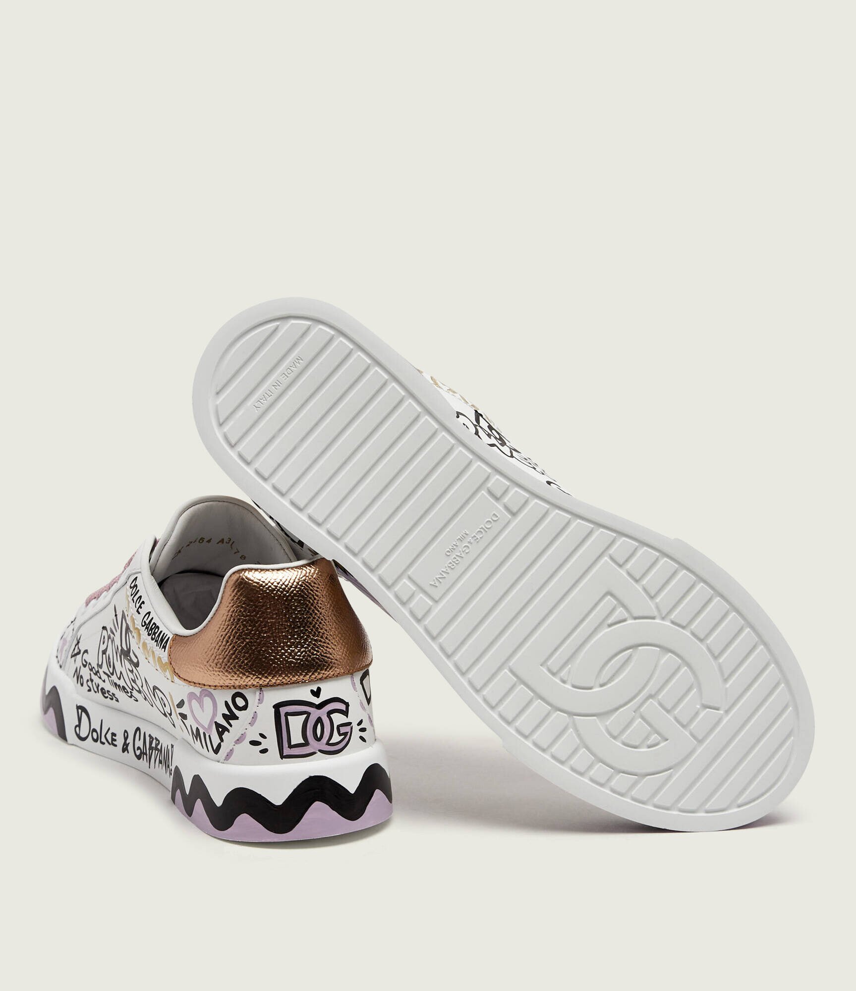 Dolce & Gabbana Teniși din piele Bassa