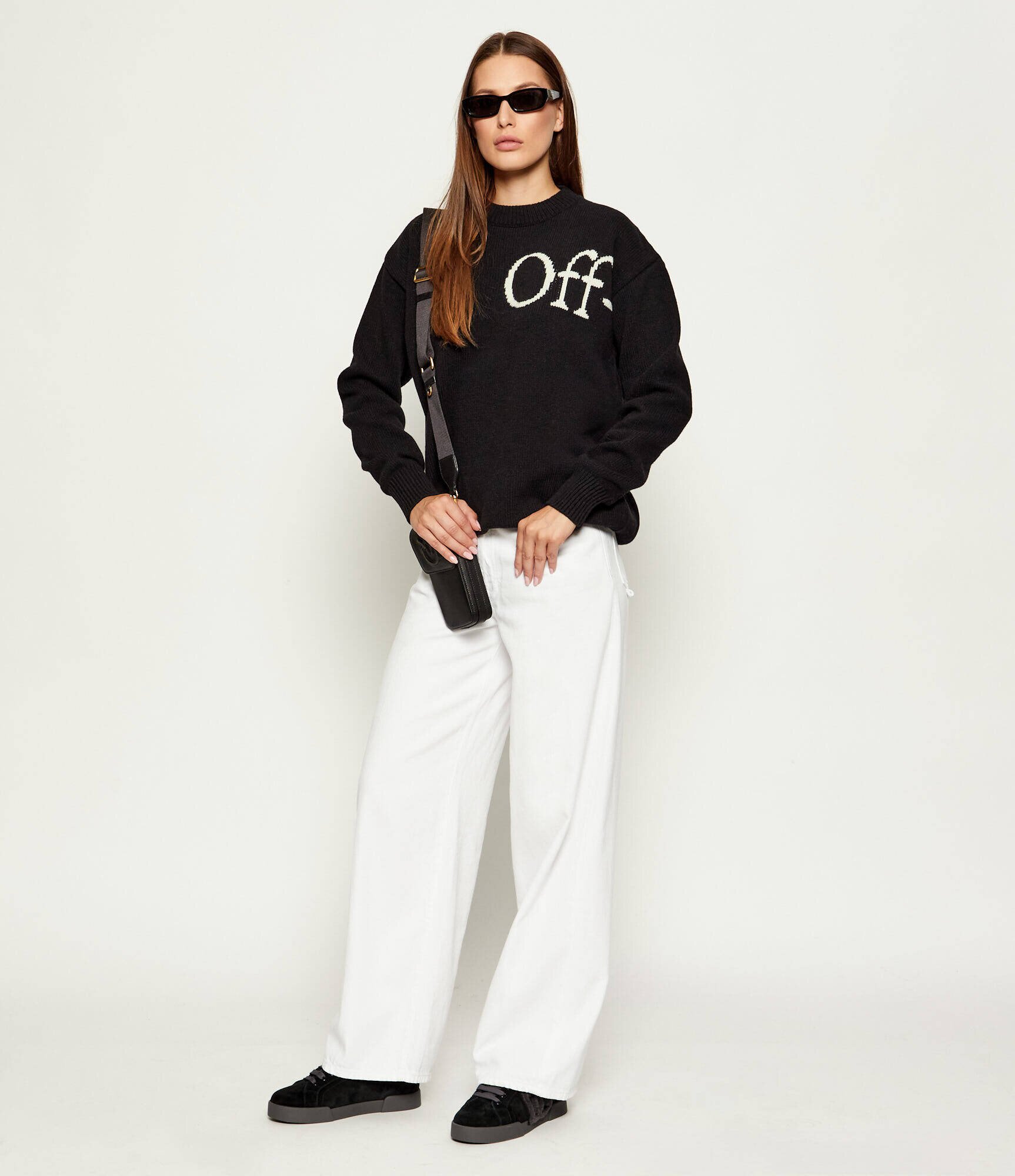 Dolce & Gabbana Teniși din piele | shearling