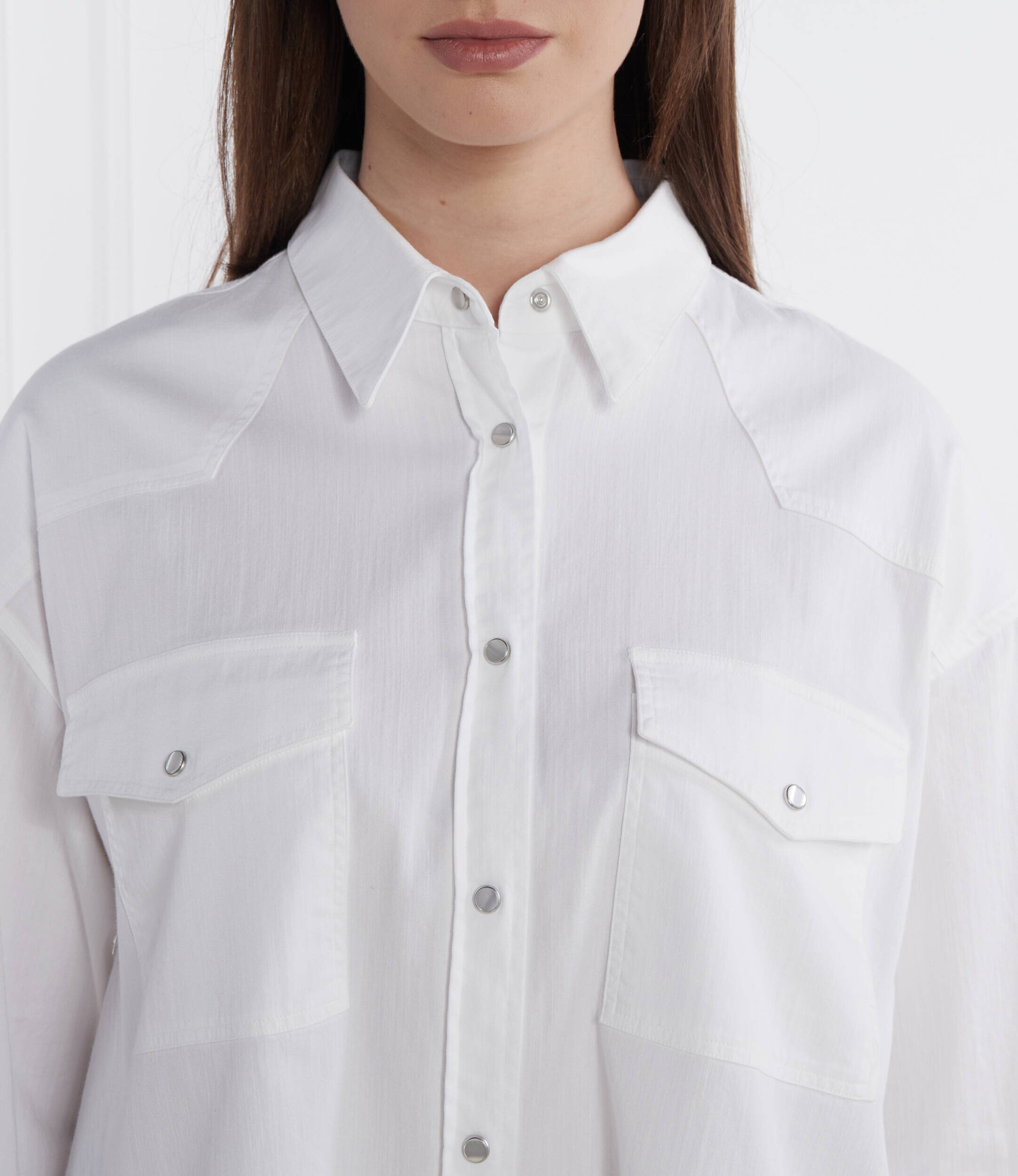 DONDUP - made in Italy Cămașă | Oversize fit