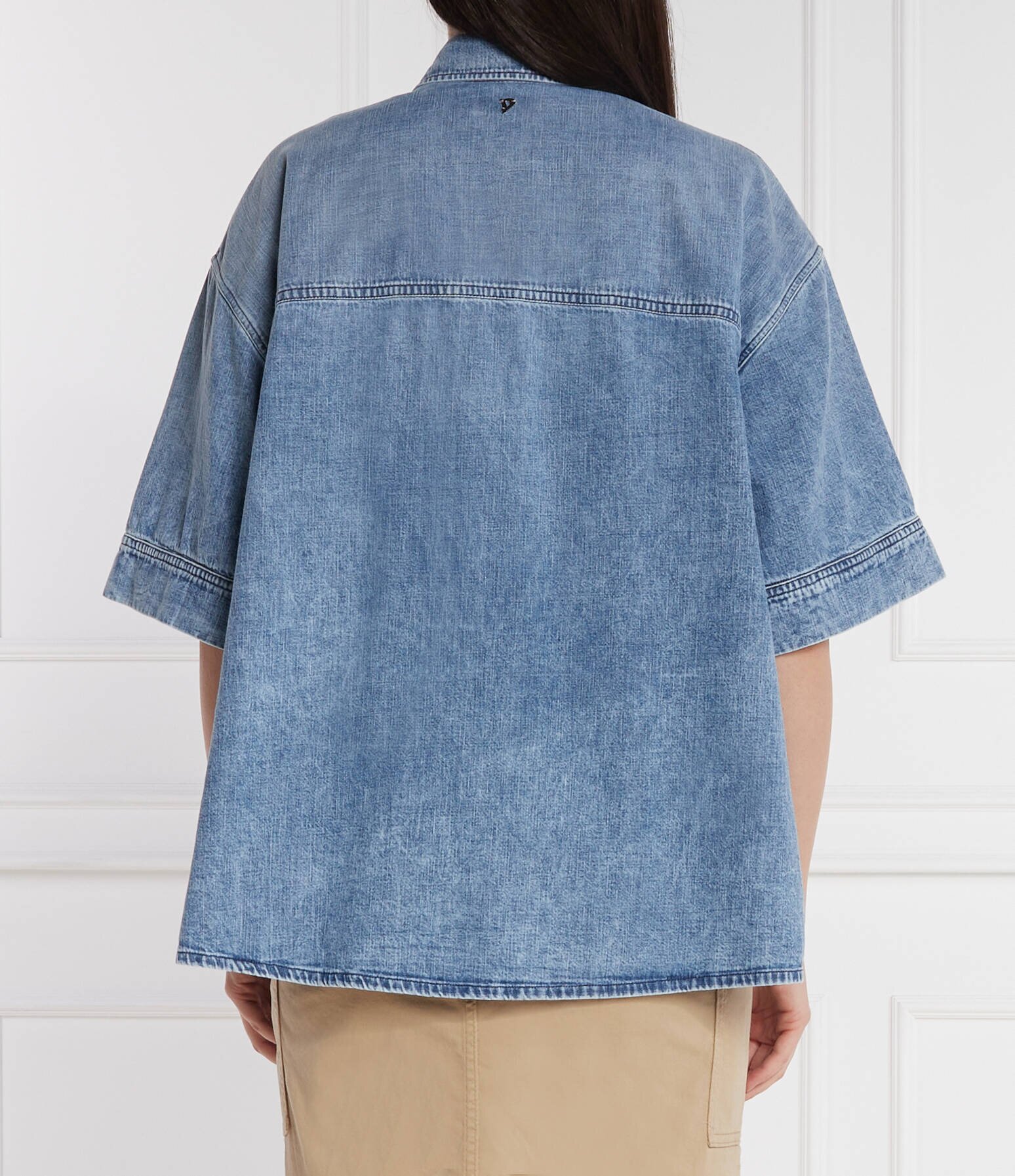 DONDUP - made in Italy De blugi cămașă | Oversize fit