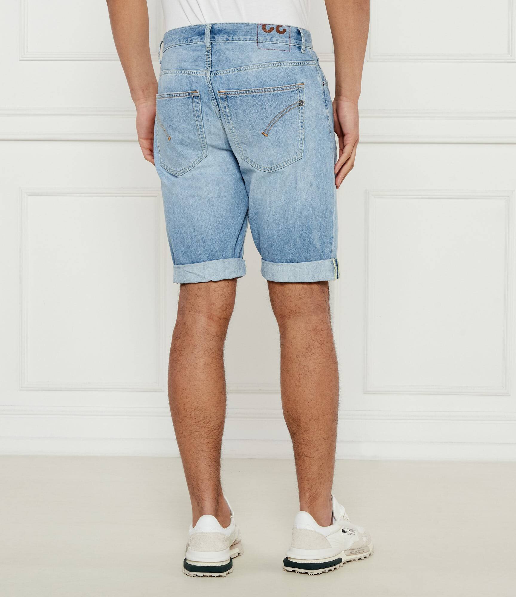 DONDUP - made in Italy De blugi pantaloni scurți LENZ | Regular Fit